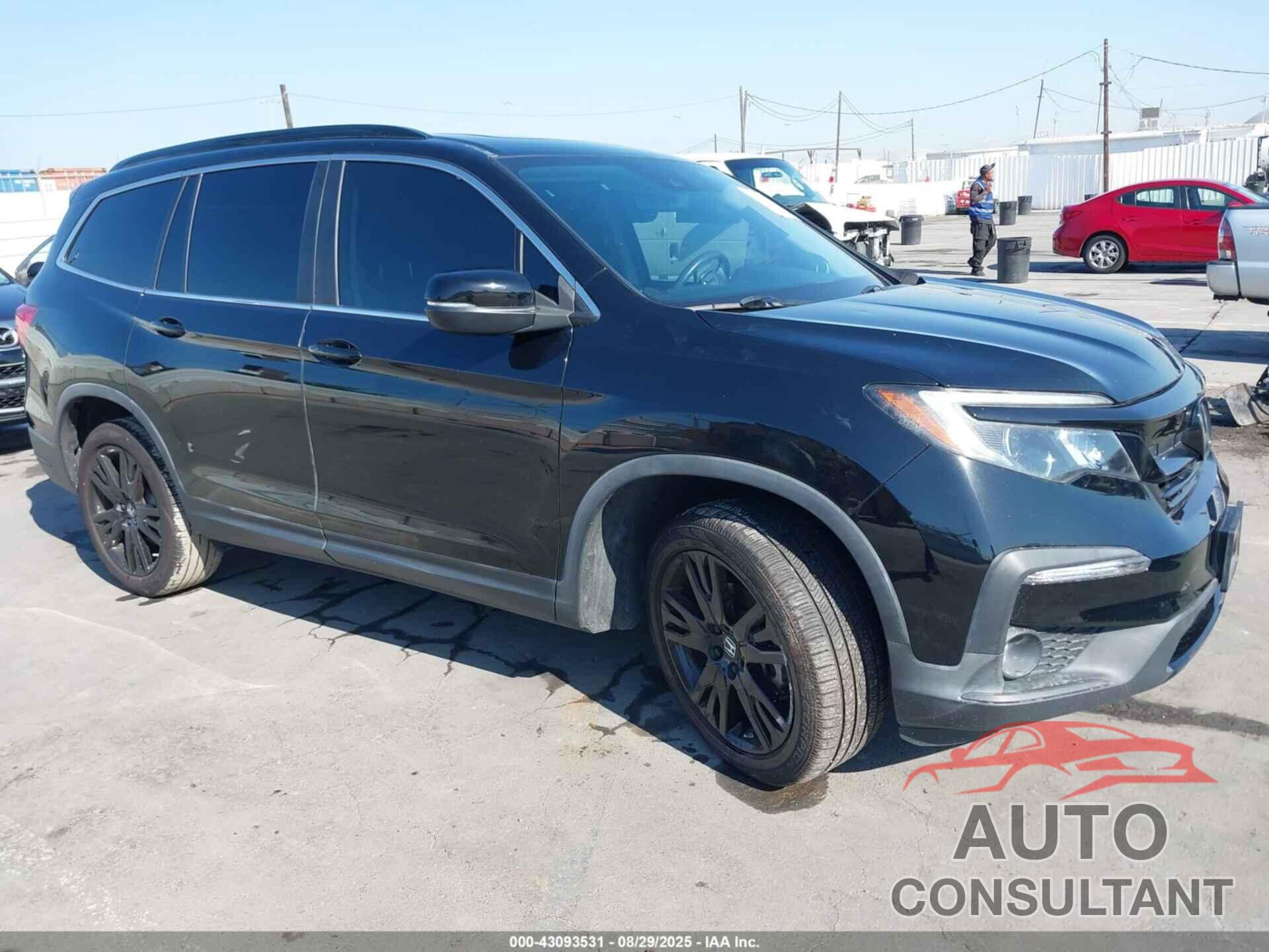 HONDA PILOT 2021 - 5FNYF5H2XMB034765