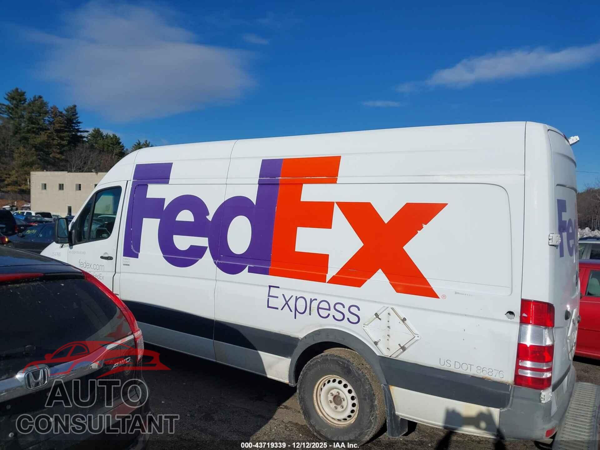 MERCEDES-BENZ SPRINTER 2500 2014 - WD3PE8DE1E5896818