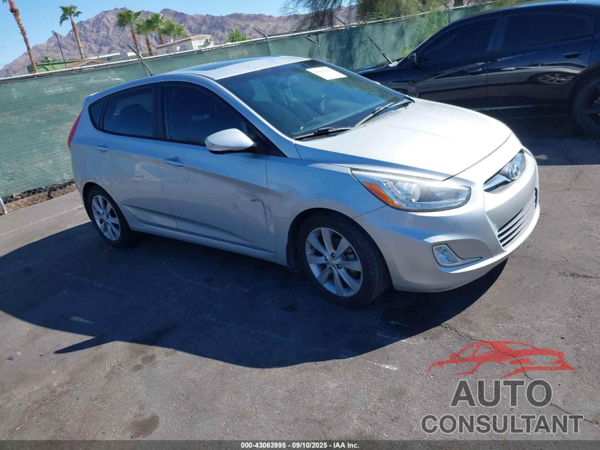 HYUNDAI ACCENT 2014 - KMHCU5AE4EU160063