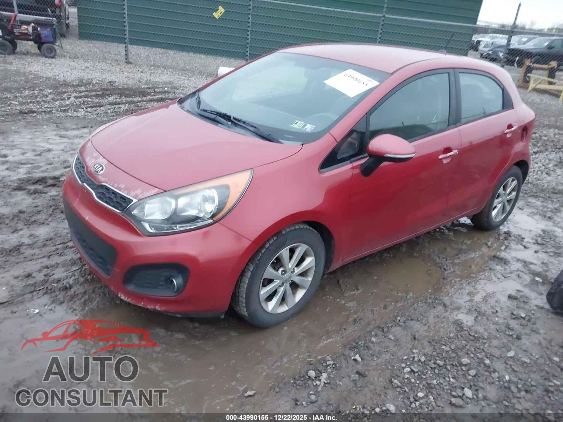 KIA RIO 2014 - KNADN5A3XE6415868