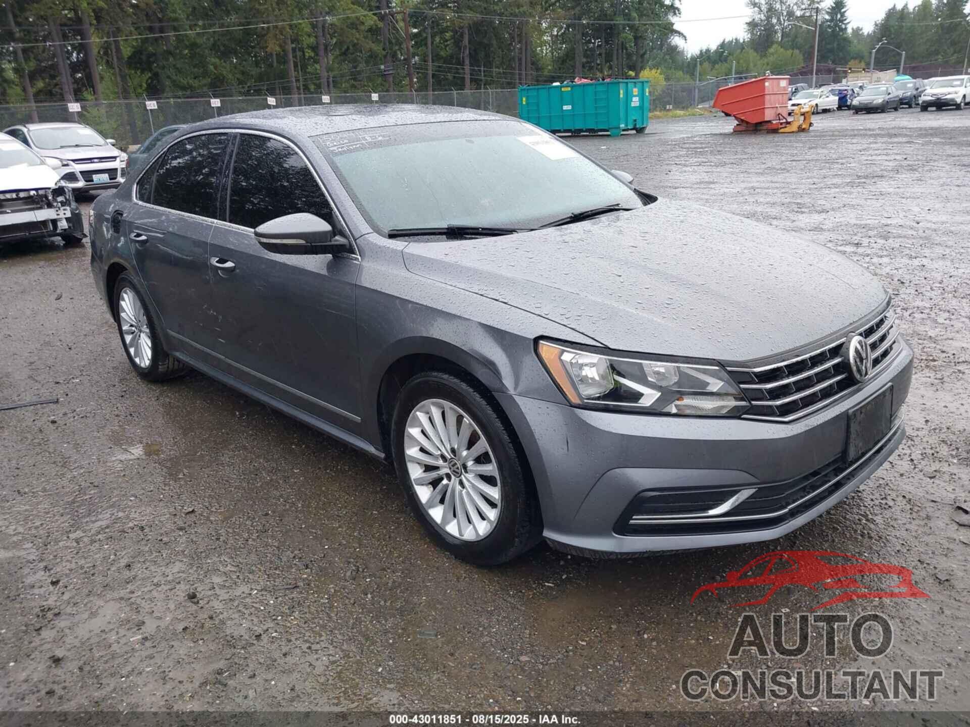 VOLKSWAGEN PASSAT 2016 - 1VWBT7A3XGC062576