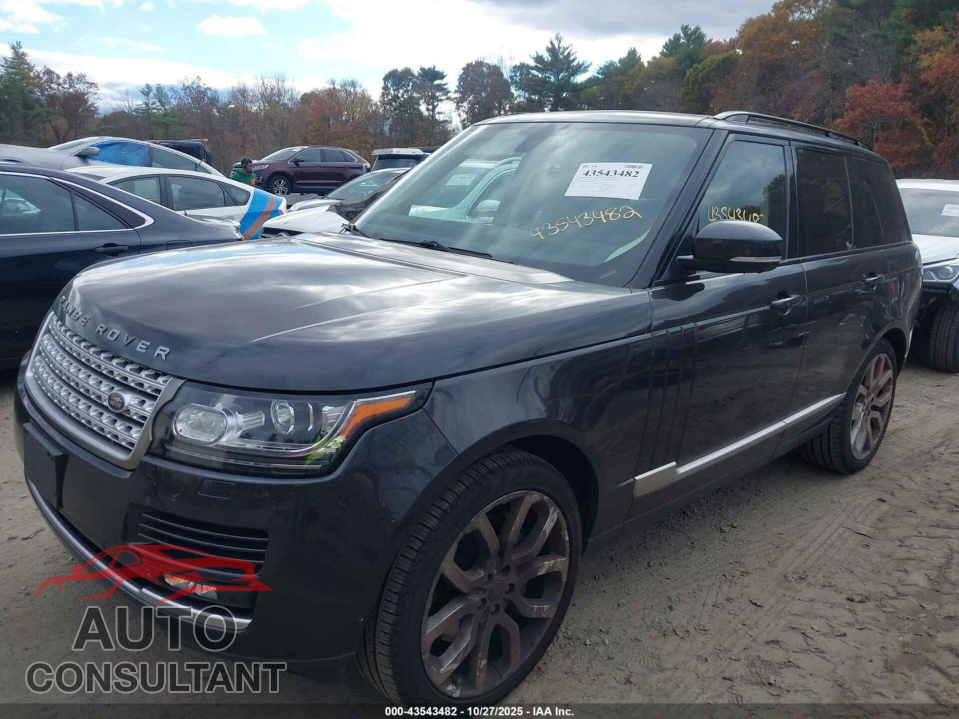 LAND ROVER RANGE ROVER 2013 - SALGS2EF0DA123842