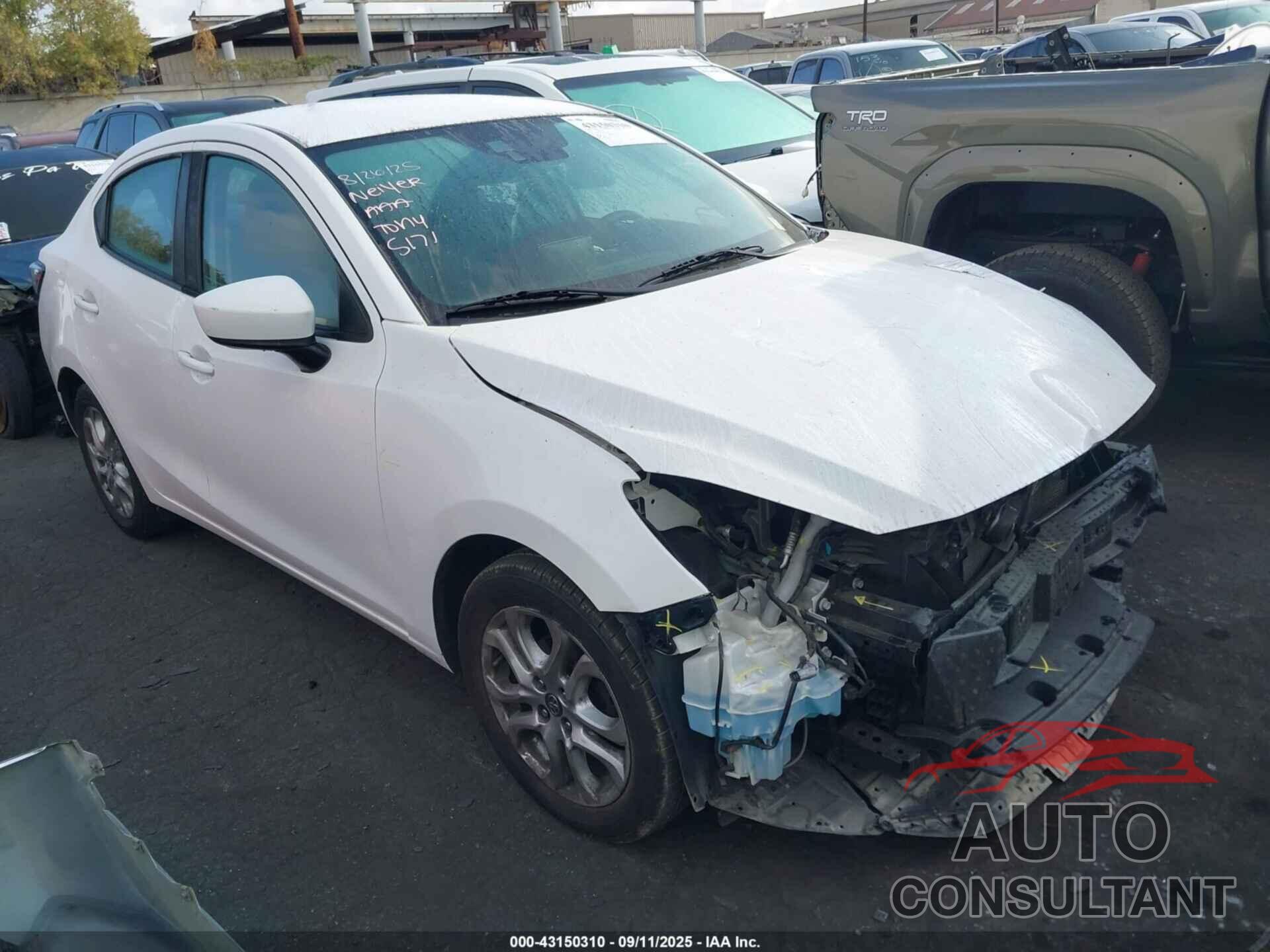 TOYOTA YARIS IA 2017 - 3MYDLBYV9HY151927