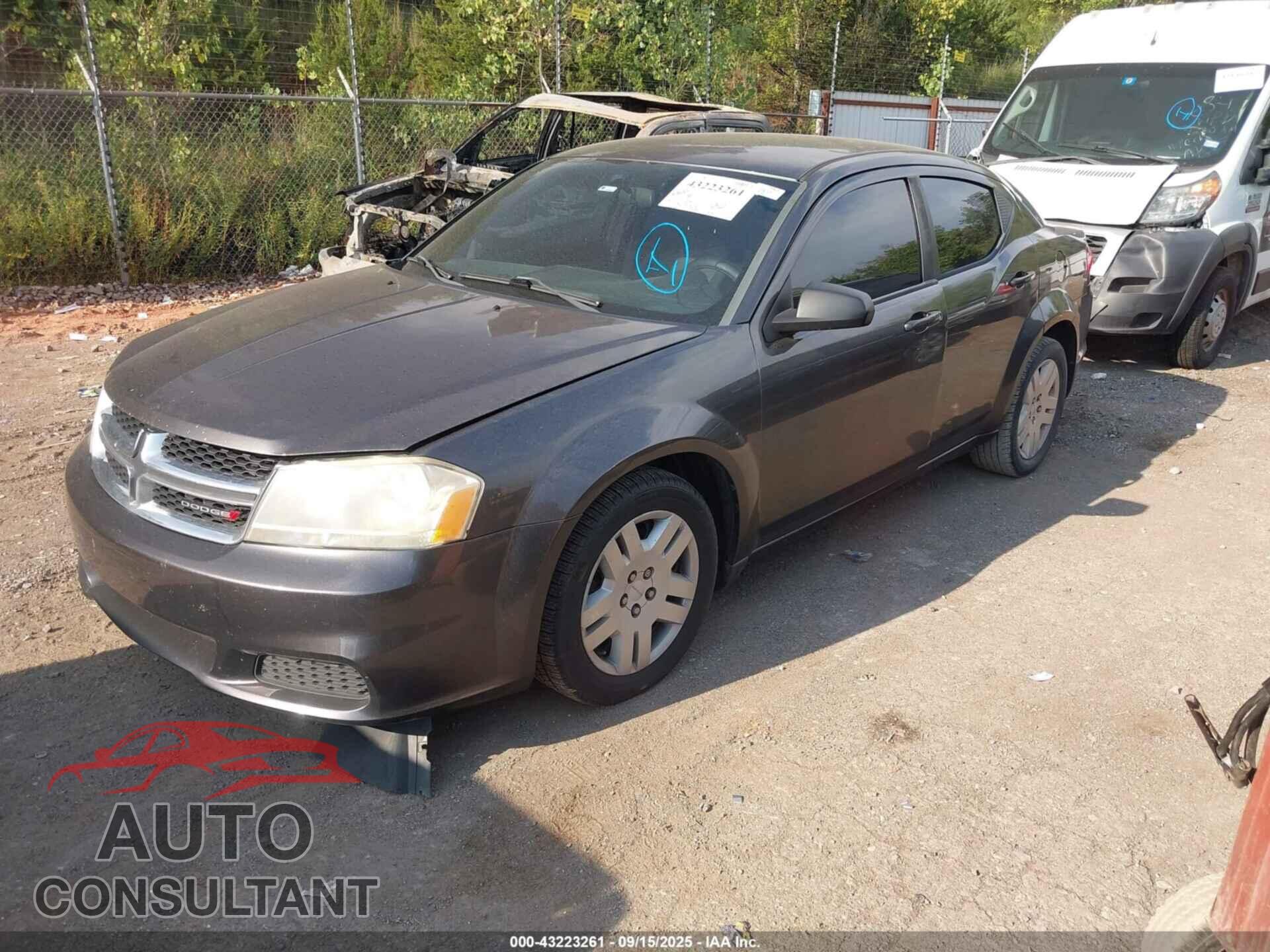 DODGE AVENGER 2014 - 1C3CDZAG4EN232519