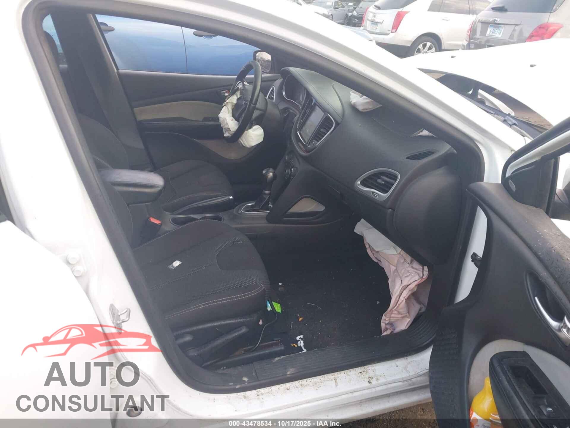 DODGE DART 2015 - 1C3CDFBB7FD182191