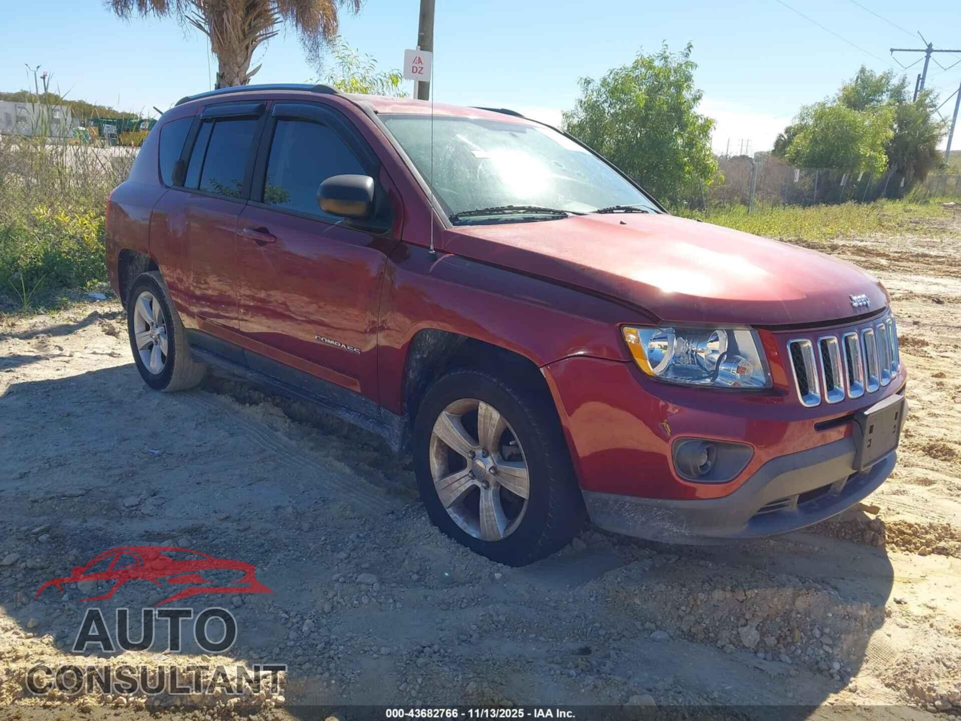 JEEP COMPASS 2012 - 1C4NJCBB5CD627499