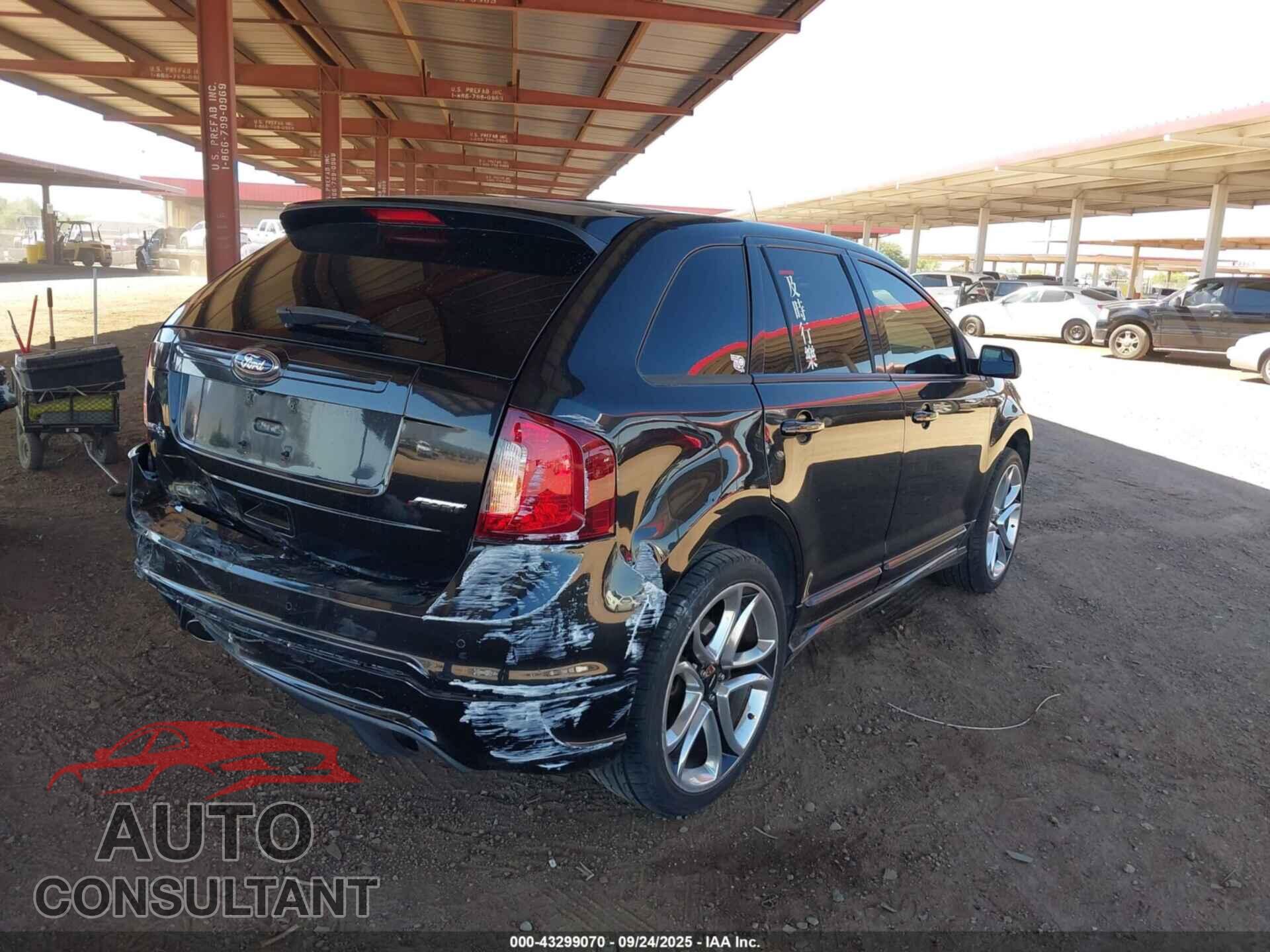 FORD EDGE 2013 - 2FMDK3AK8DBE38021