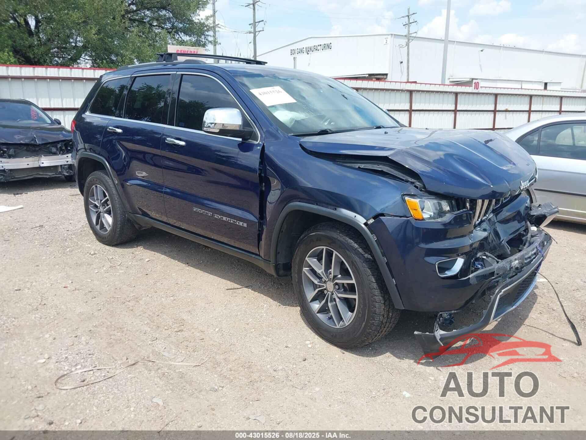 JEEP GRAND CHEROKEE 2017 - 1C4RJFBG4HC620717