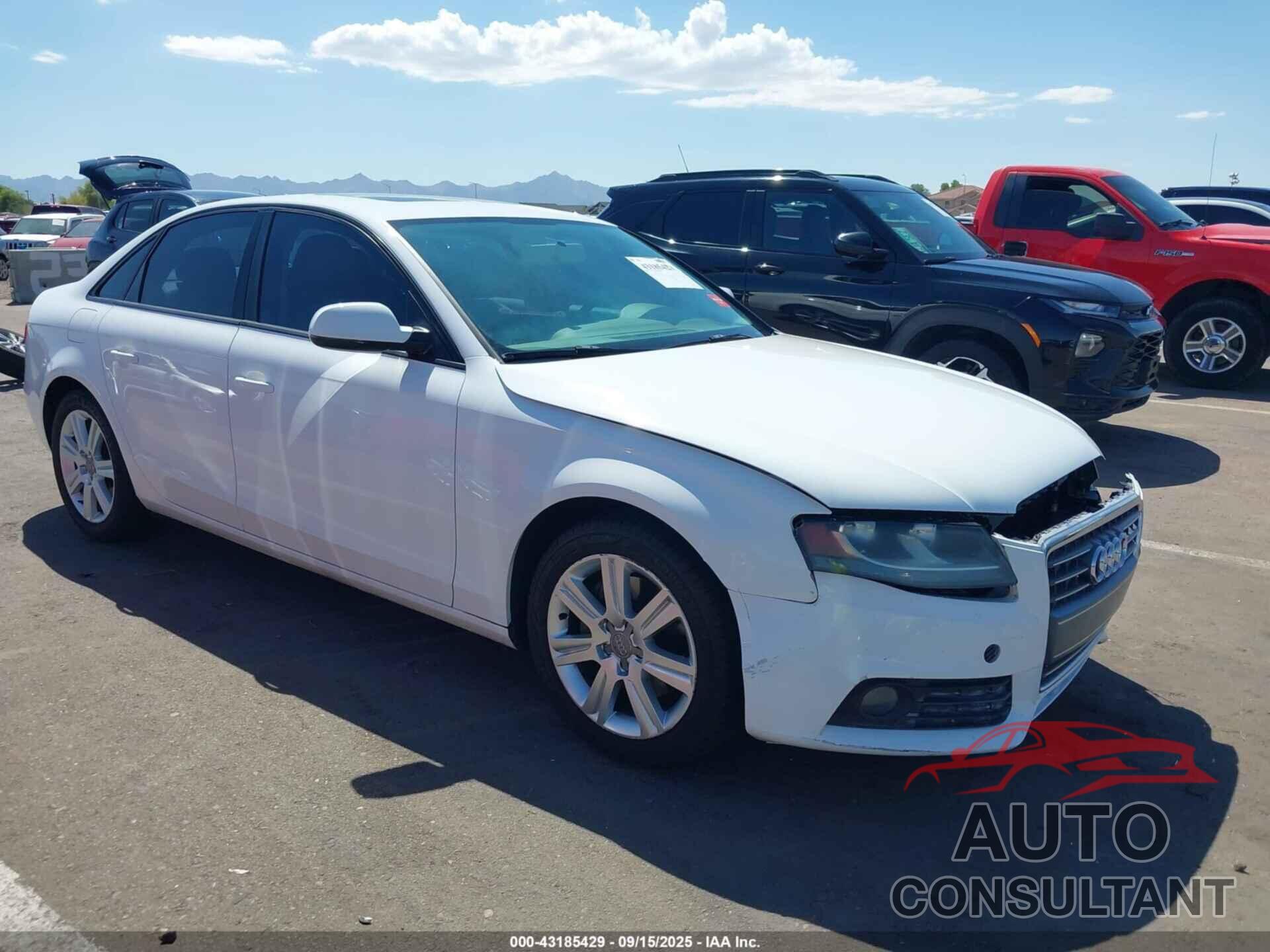 AUDI A4 2011 - WAUAFAFL2BN019727