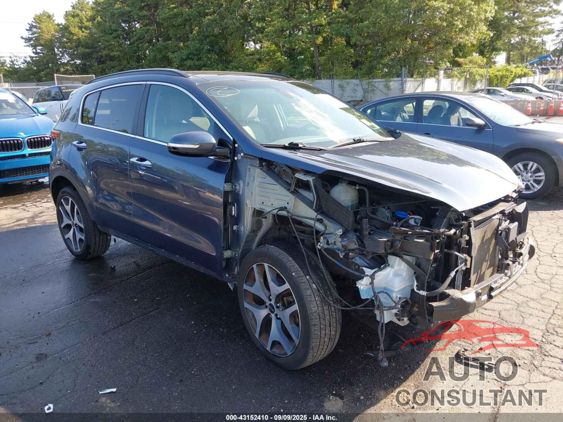 KIA SPORTAGE 2018 - KNDPRCA66J7449829