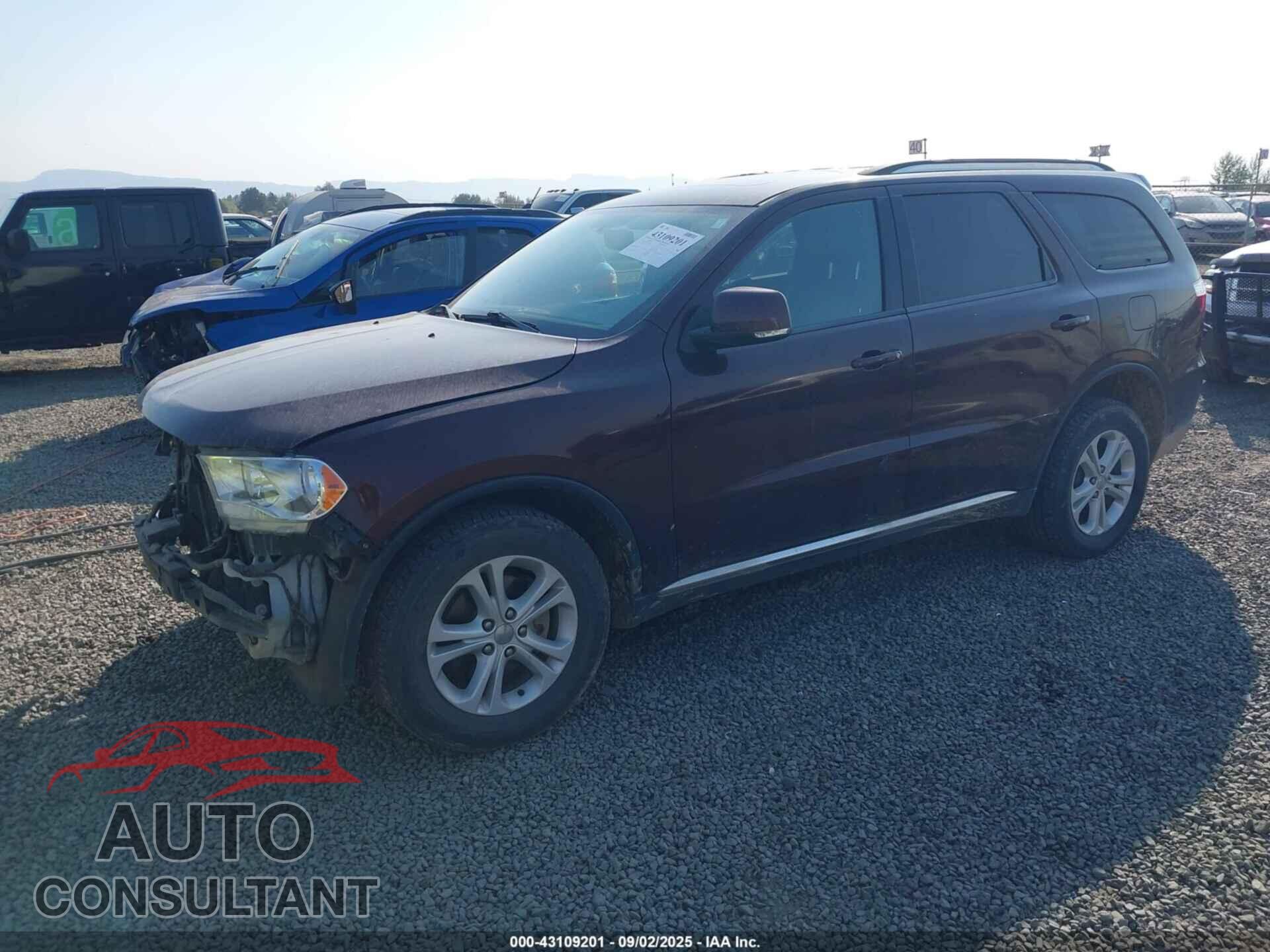 DODGE DURANGO 2012 - 1C4RDJDG2CC336907
