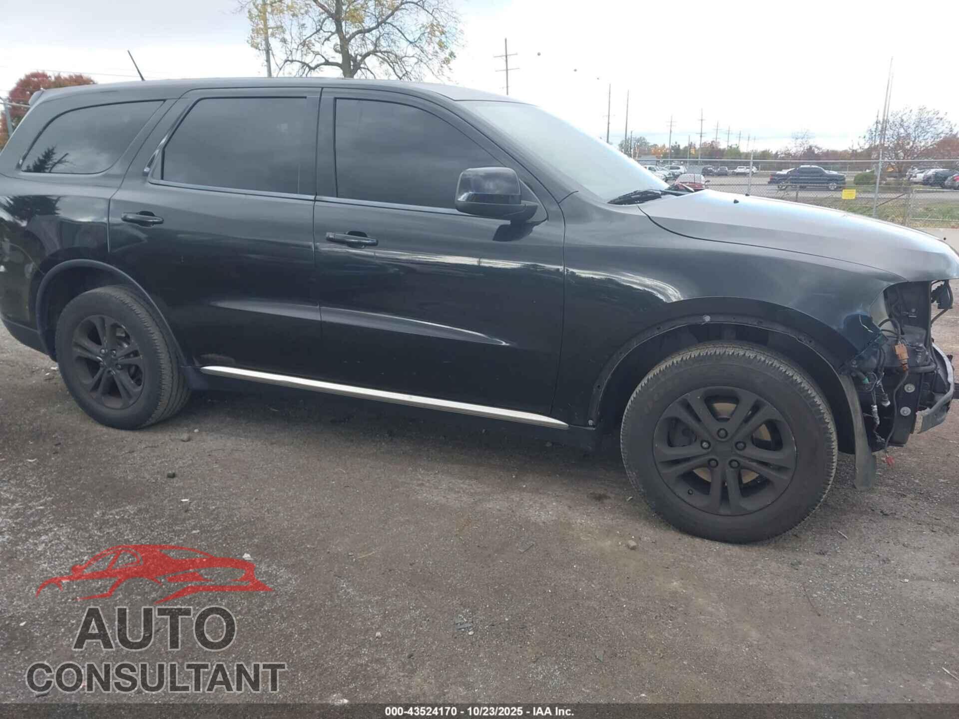 DODGE DURANGO 2013 - 1C4RDJAG3DC598313