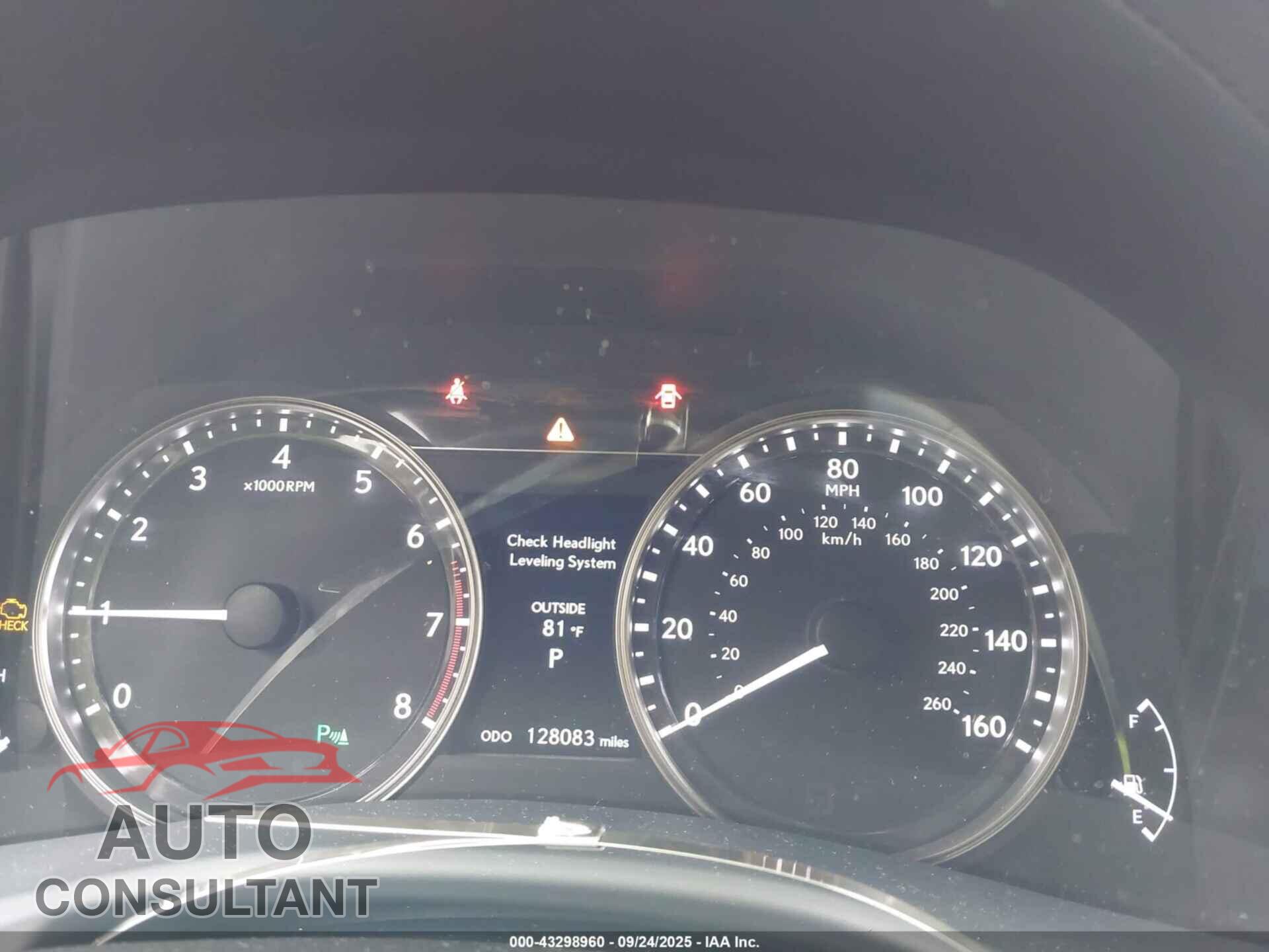 LEXUS GS 350 2015 - JTHCE1BL8FA002995