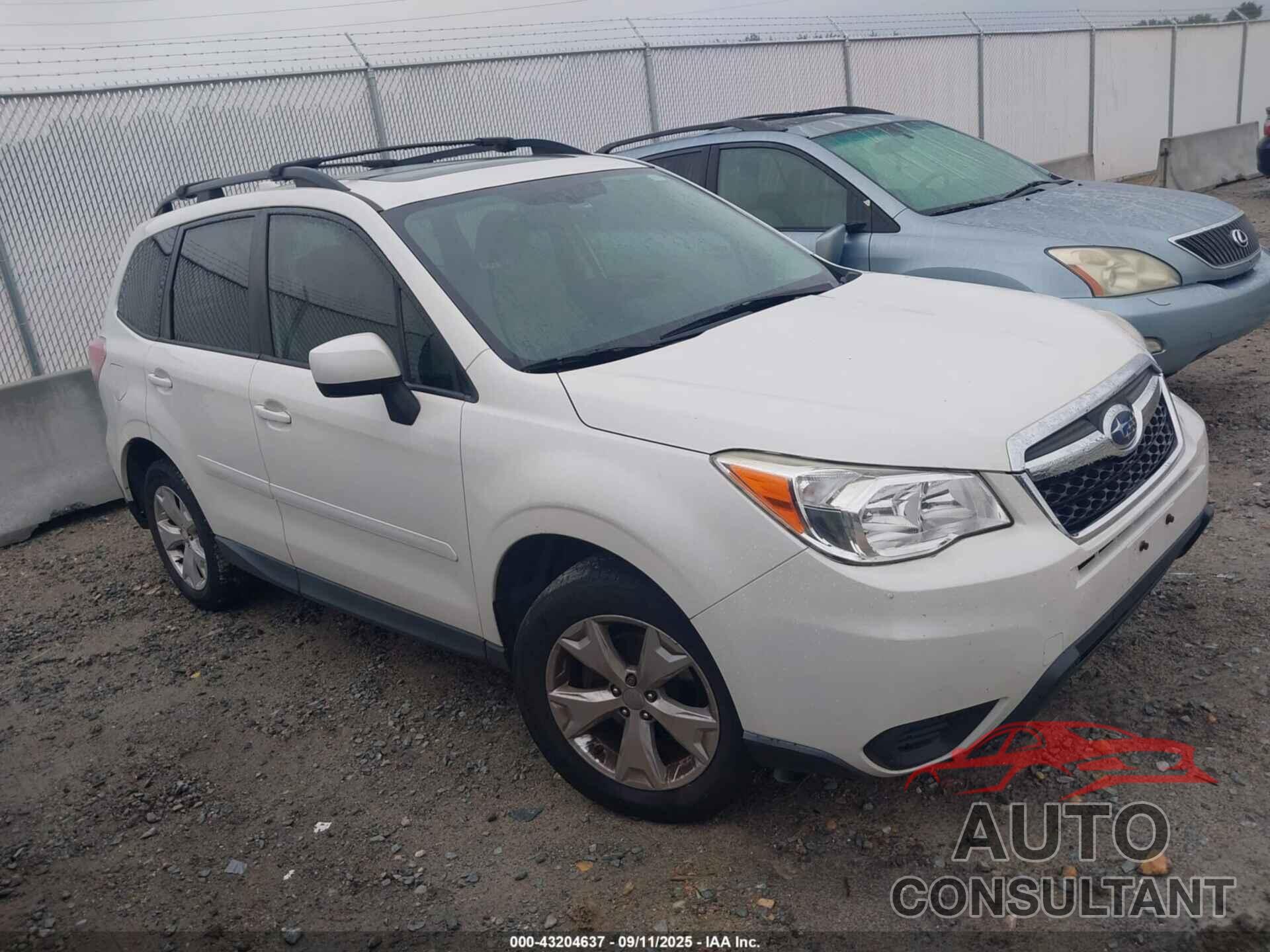 SUBARU FORESTER 2016 - JF2SJADC4GH491184