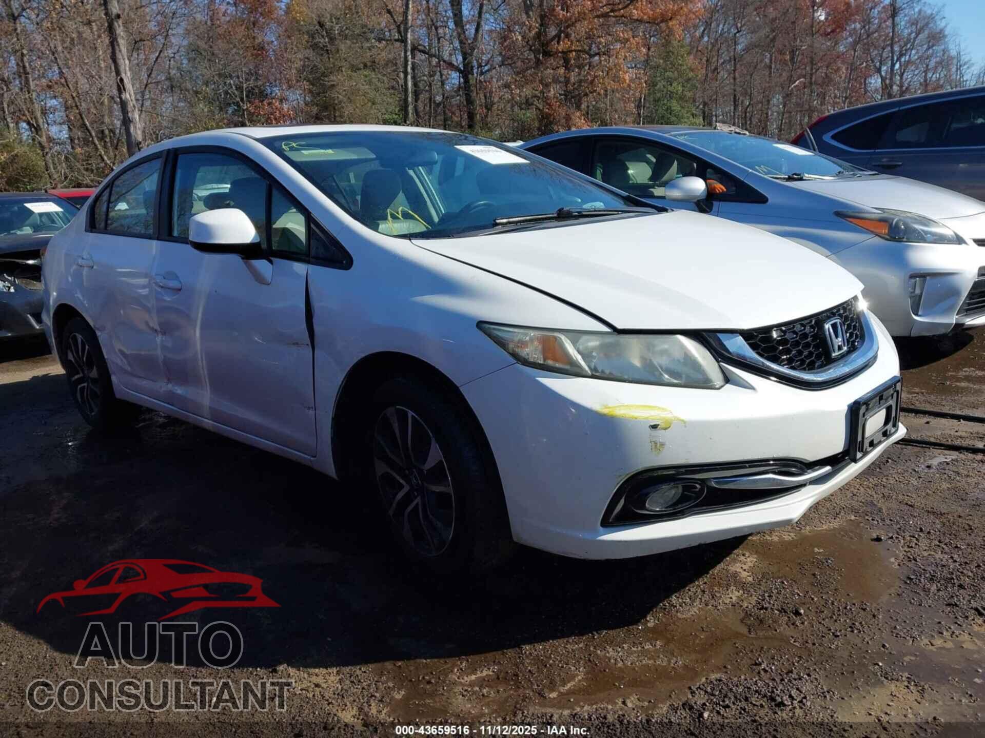 HONDA CIVIC 2013 - 19XFB2F94DE207008