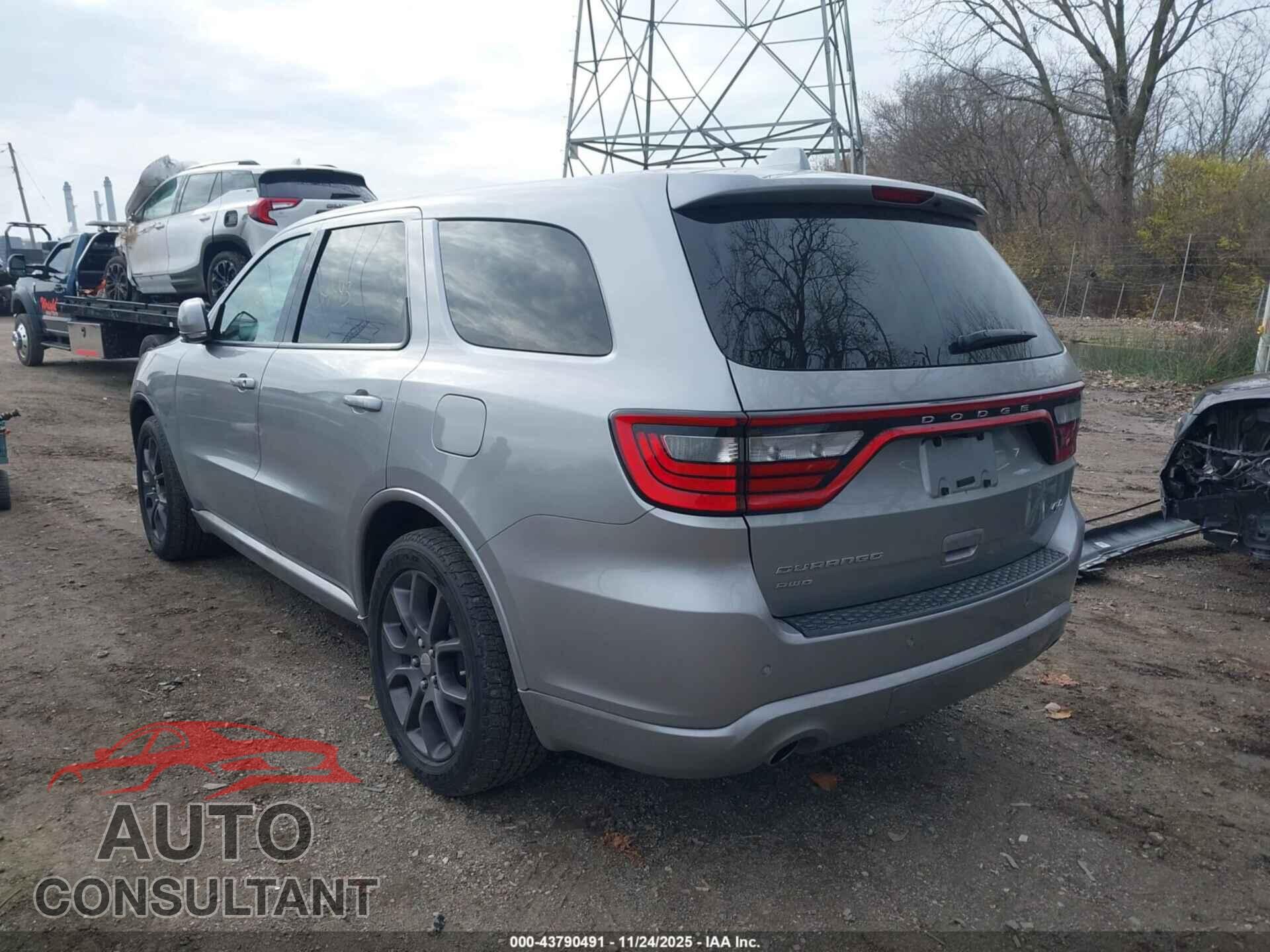 DODGE DURANGO 2017 - 1C4SDJCT7HC615471