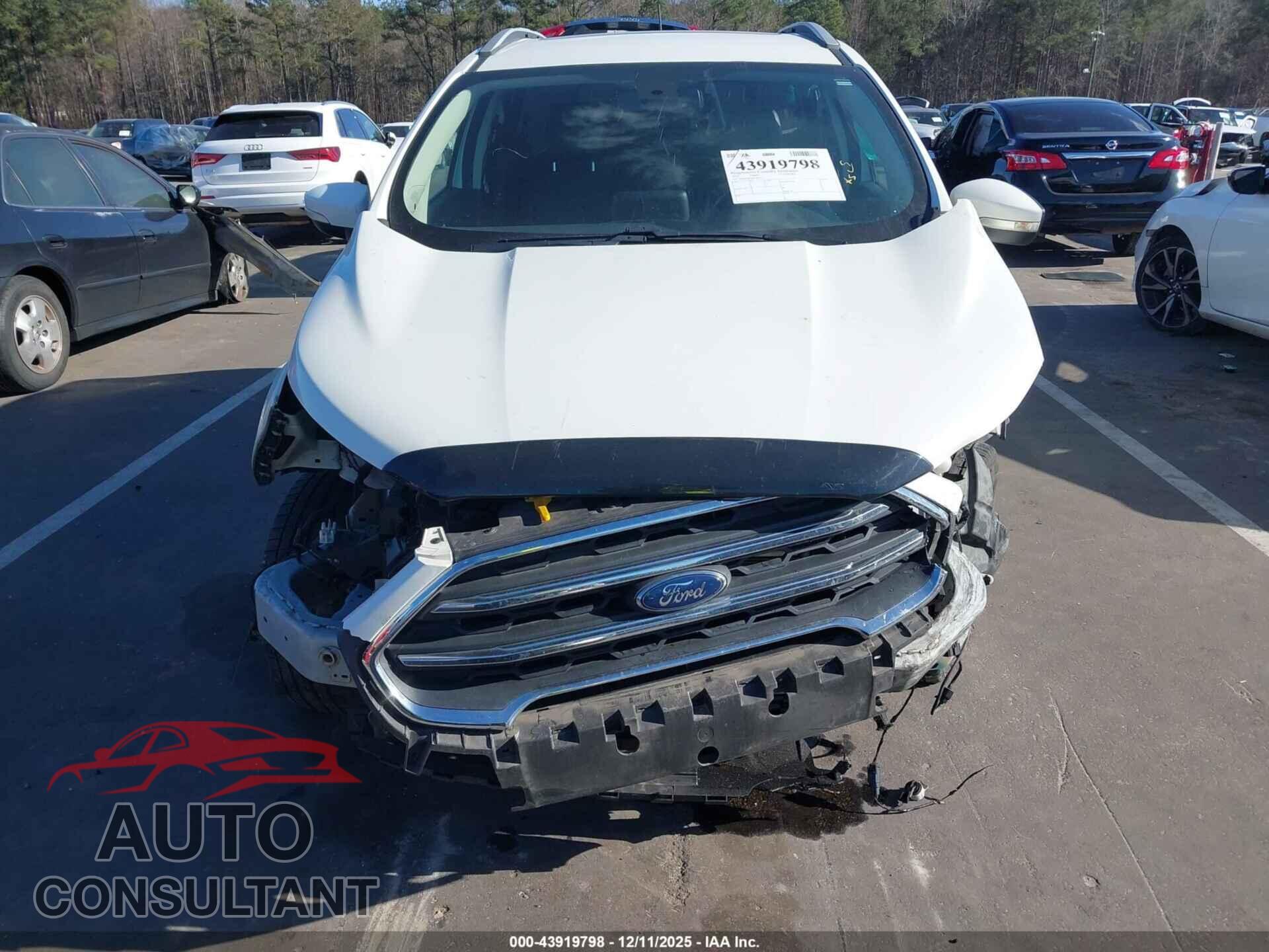 FORD ECOSPORT 2019 - MAJ6S3KL0KC281771