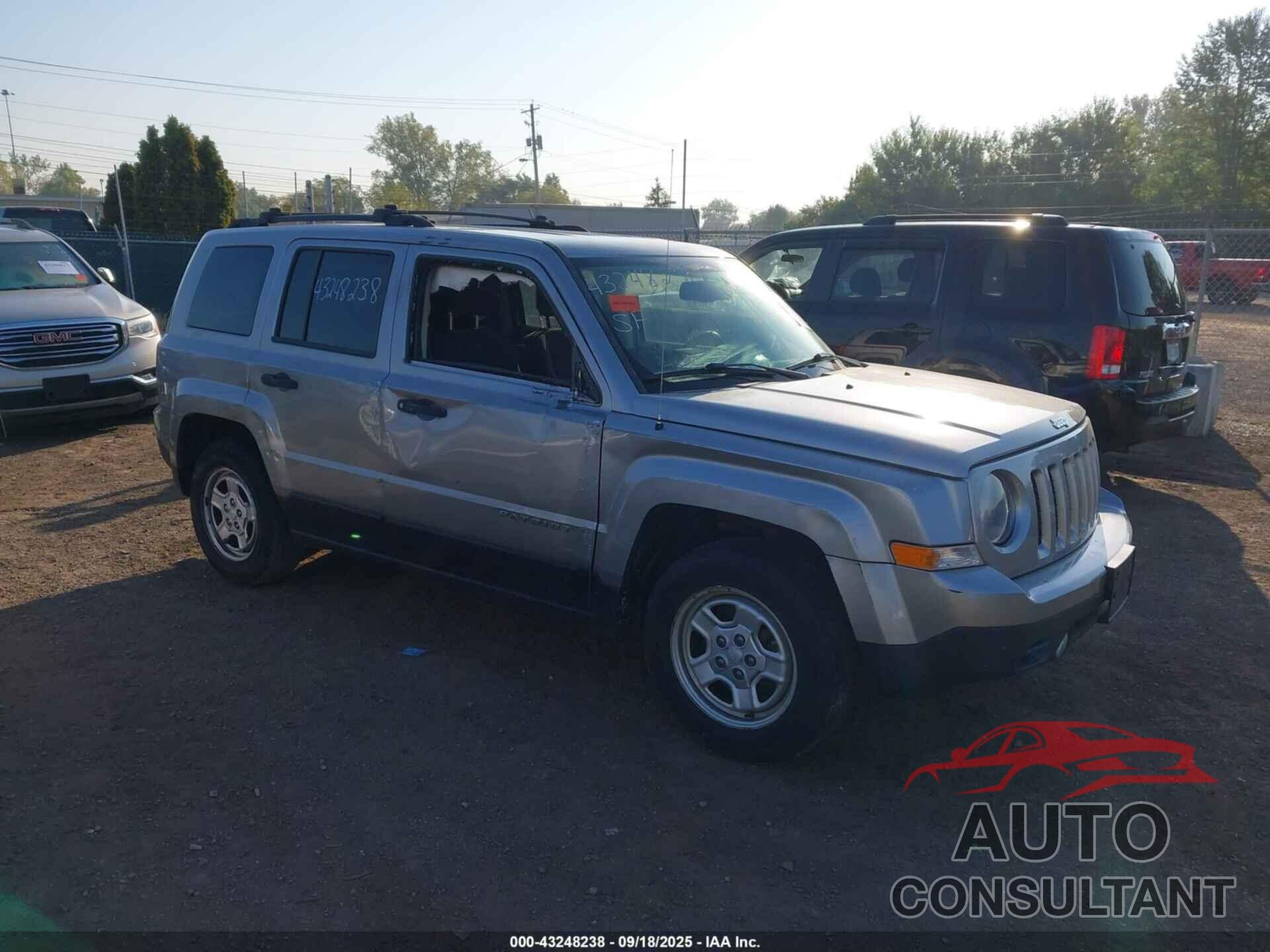 JEEP PATRIOT 2016 - 1C4NJPBB9GD702556