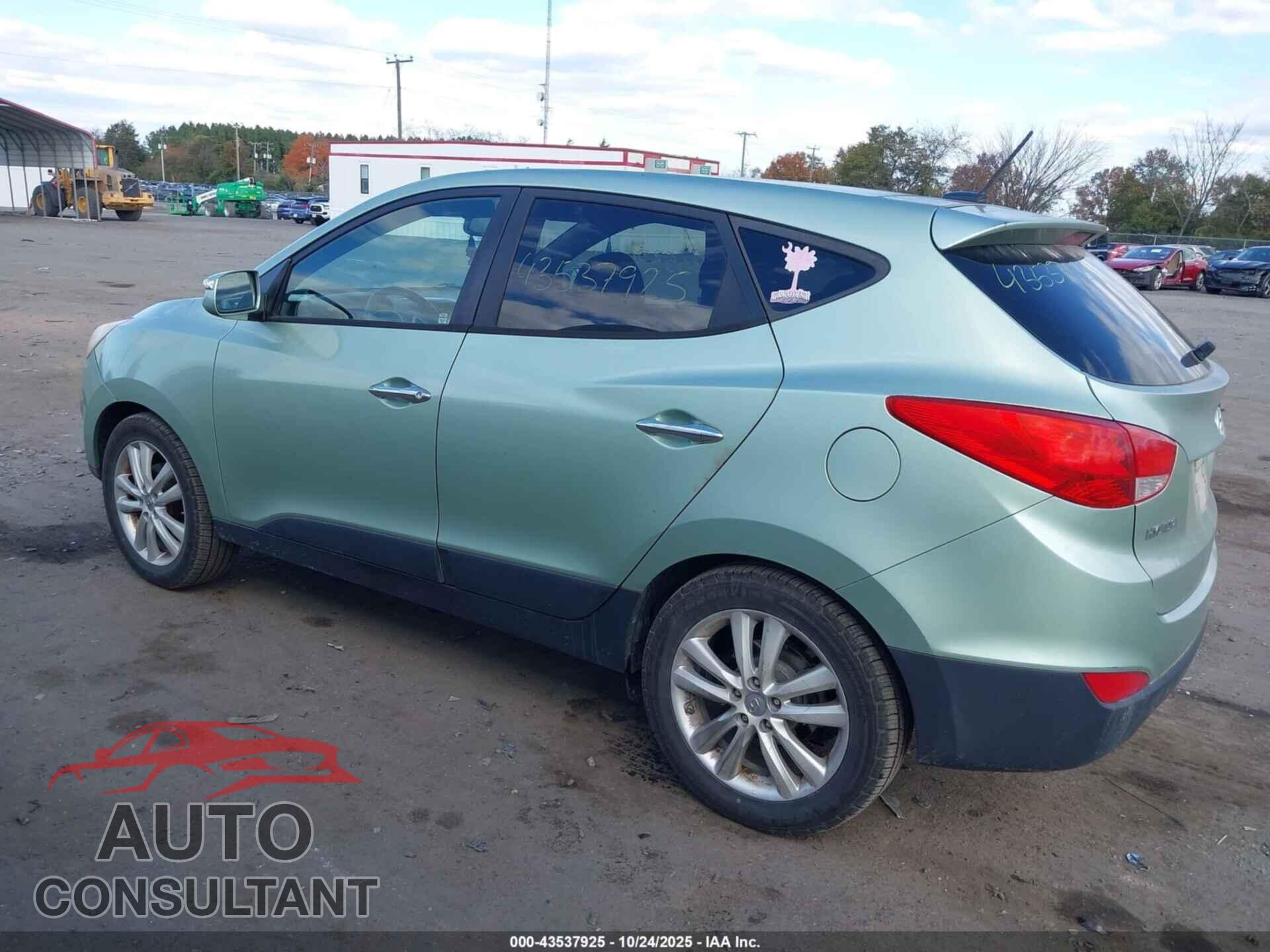 HYUNDAI TUCSON 2011 - KM8JUCAC1BU203473
