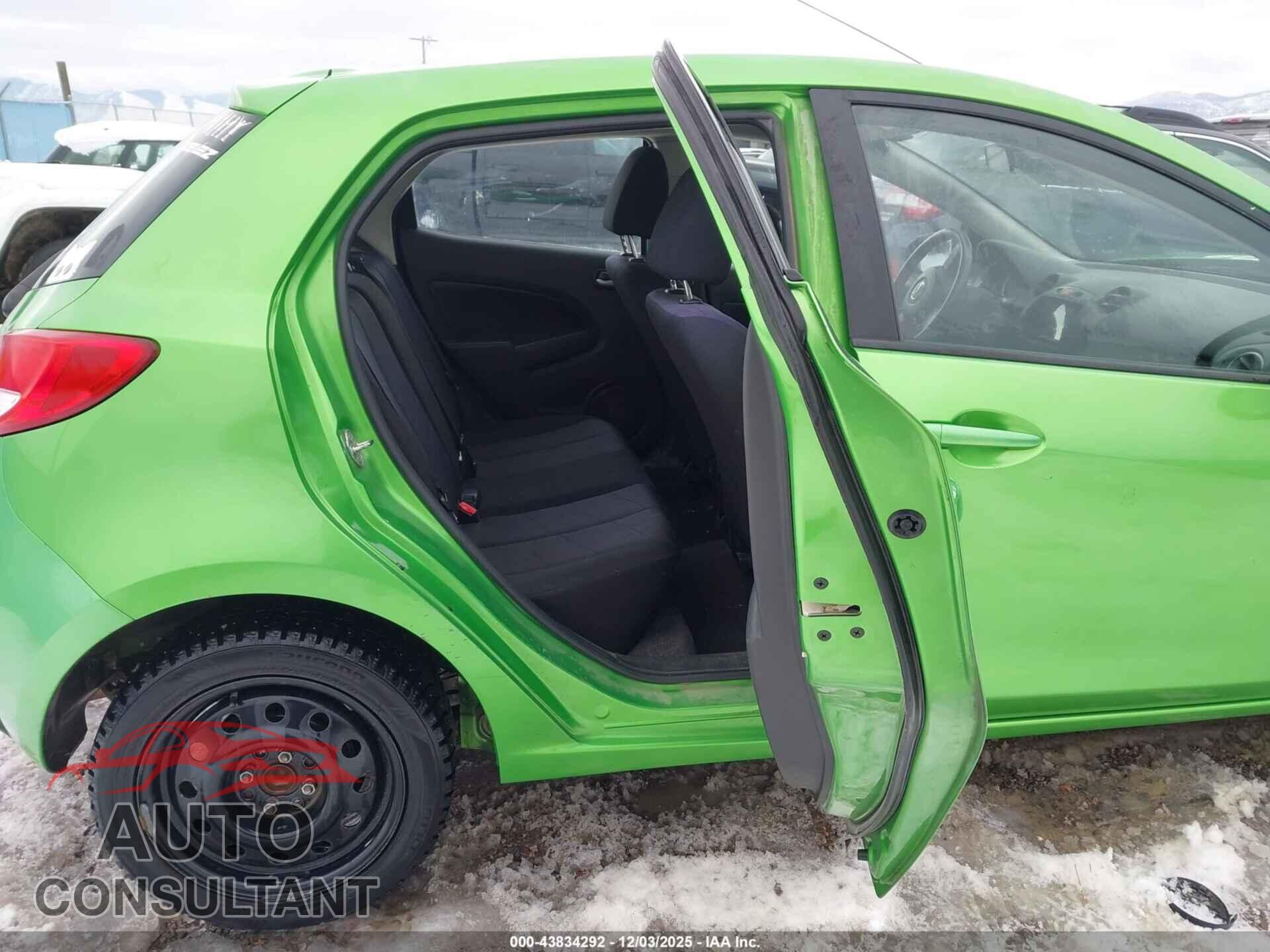 MAZDA MAZDA2 2011 - JM1DE1HY3B0126679