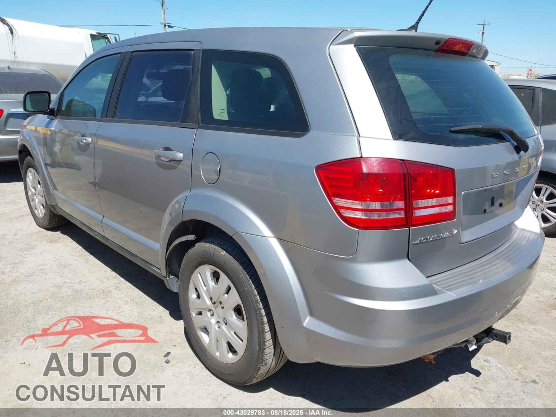 DODGE JOURNEY 2015 - 3C4PDCAB7FT688725