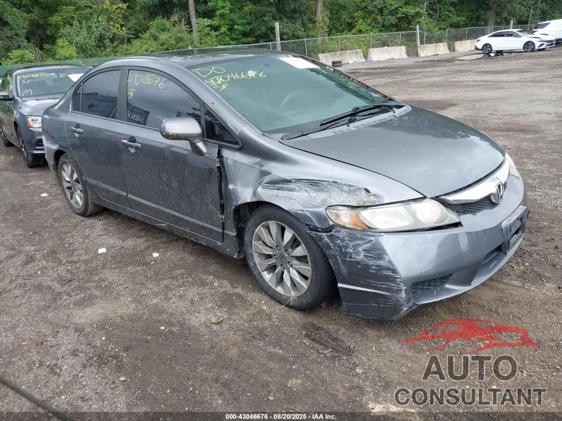 HONDA CIVIC 2010 - 19XFA1F81AE087250