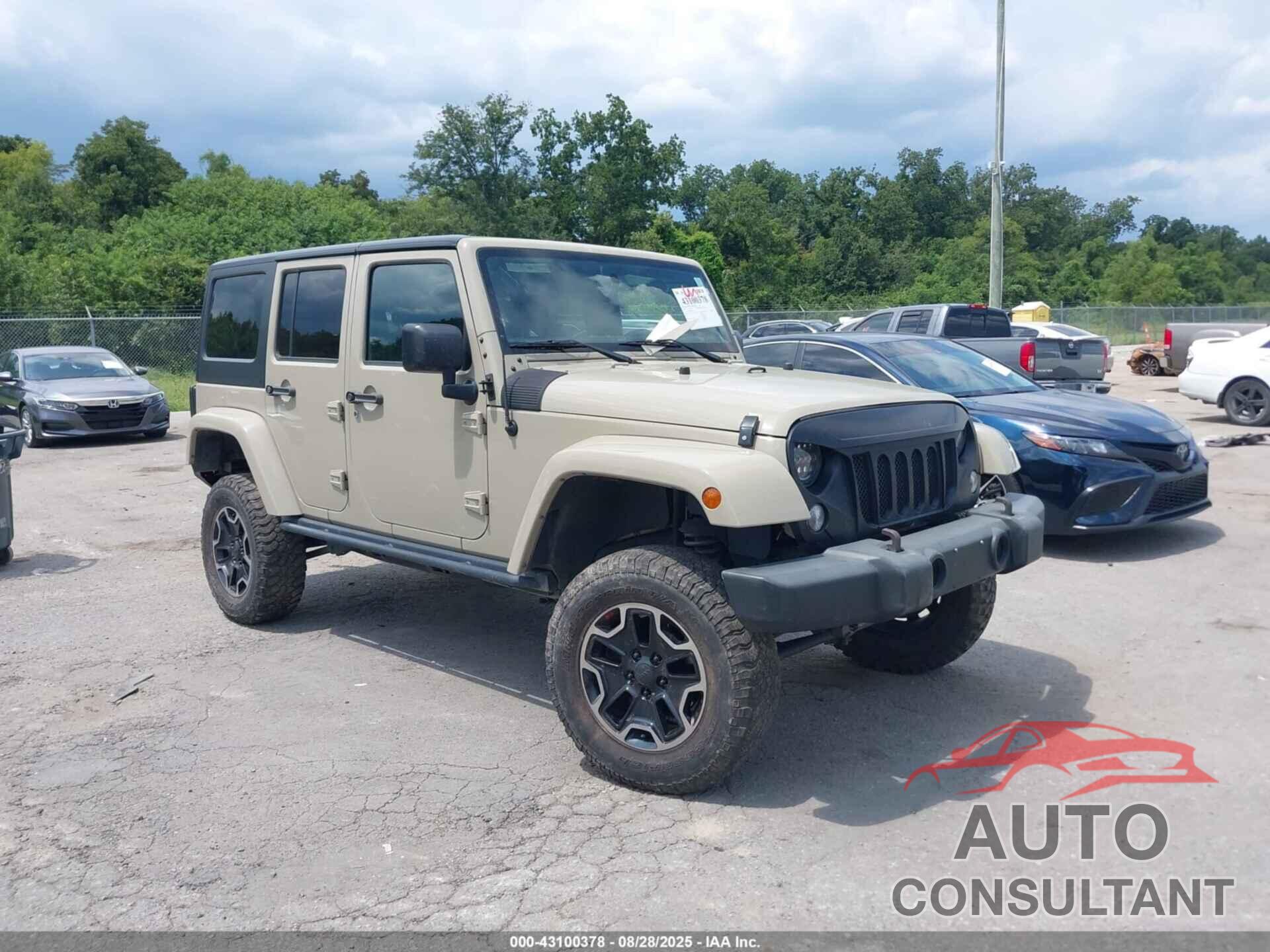 JEEP WRANGLER UNLIMITED 2017 - 1C4BJWEG7HL598791