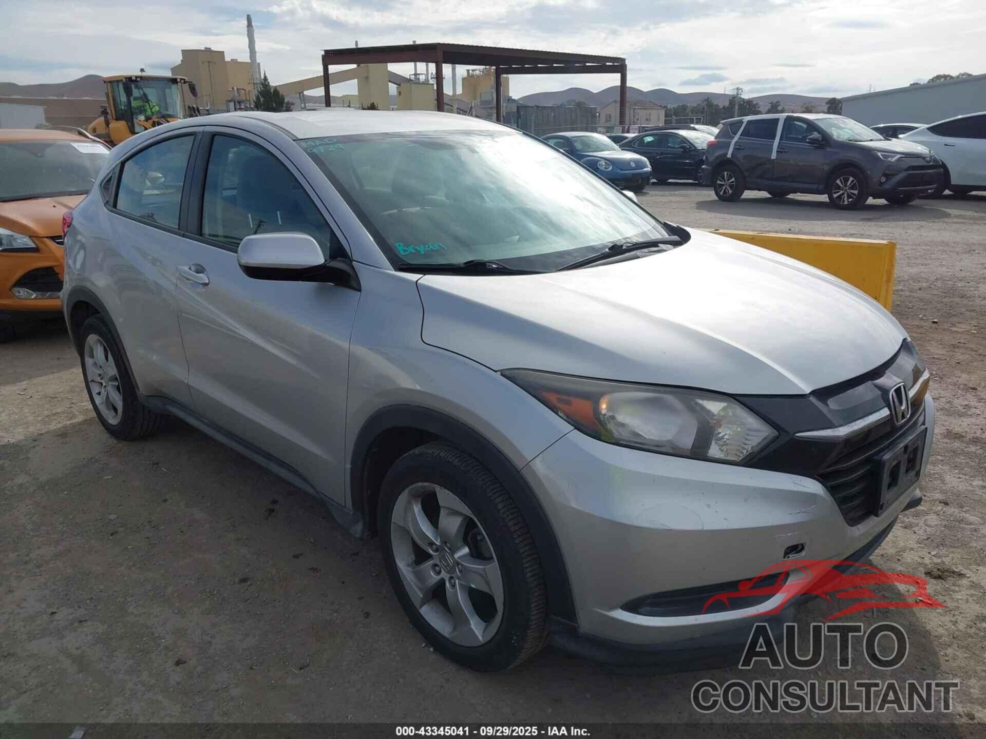 HONDA HR-V 2016 - 3CZRU5H30GM705857