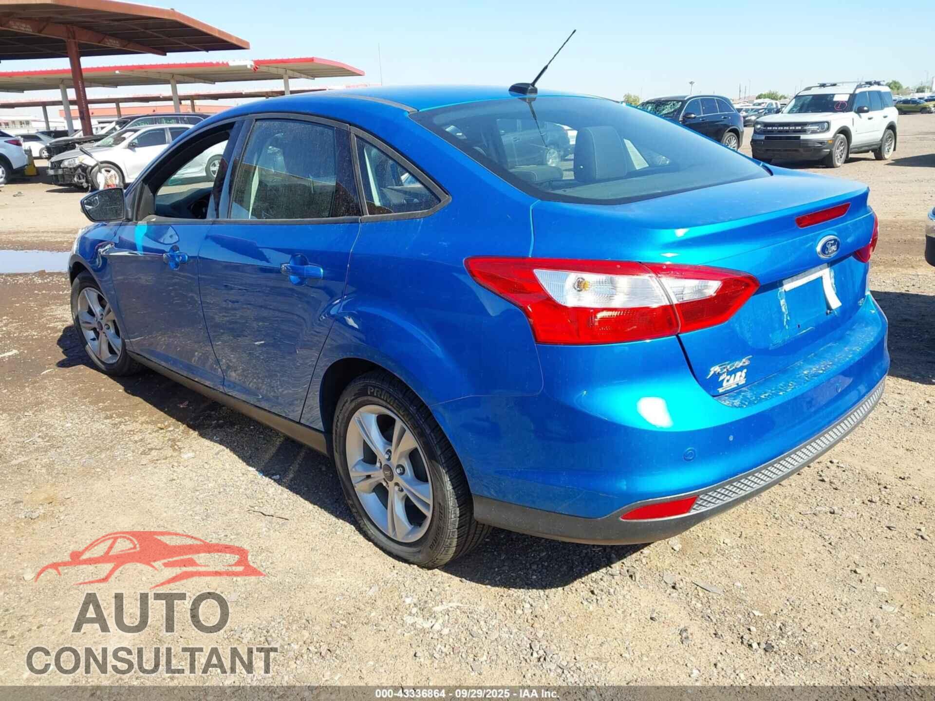 FORD FOCUS 2014 - 1FADP3F26EL446253