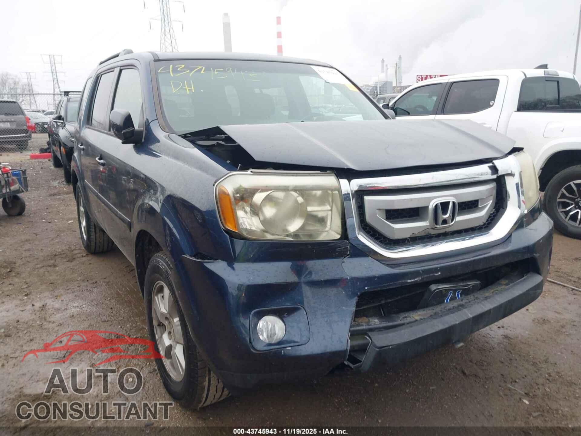 HONDA PILOT 2010 - 5FNYF4H53AB029990