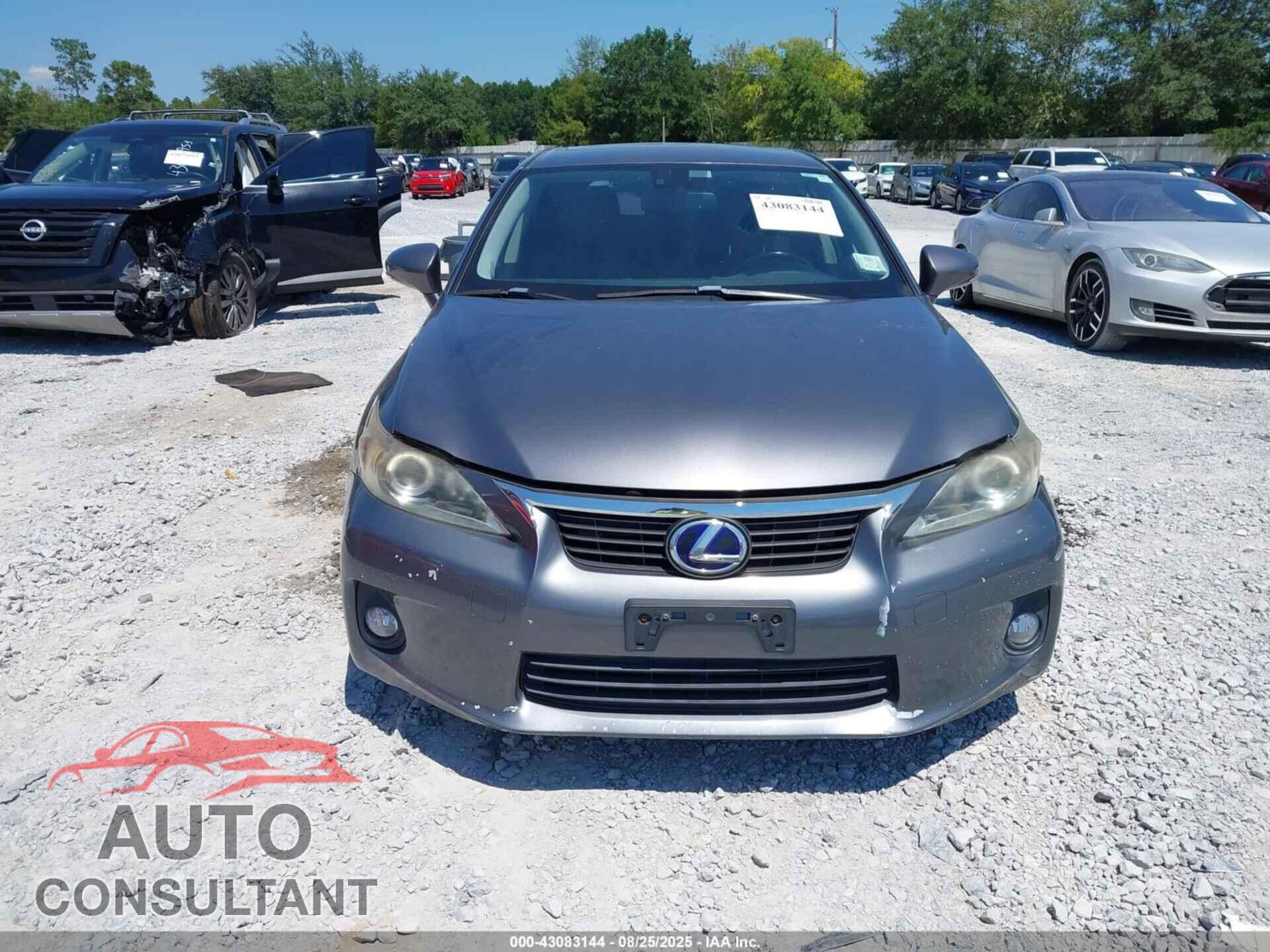 LEXUS CT 200H 2012 - JTHKD5BH8C2118298