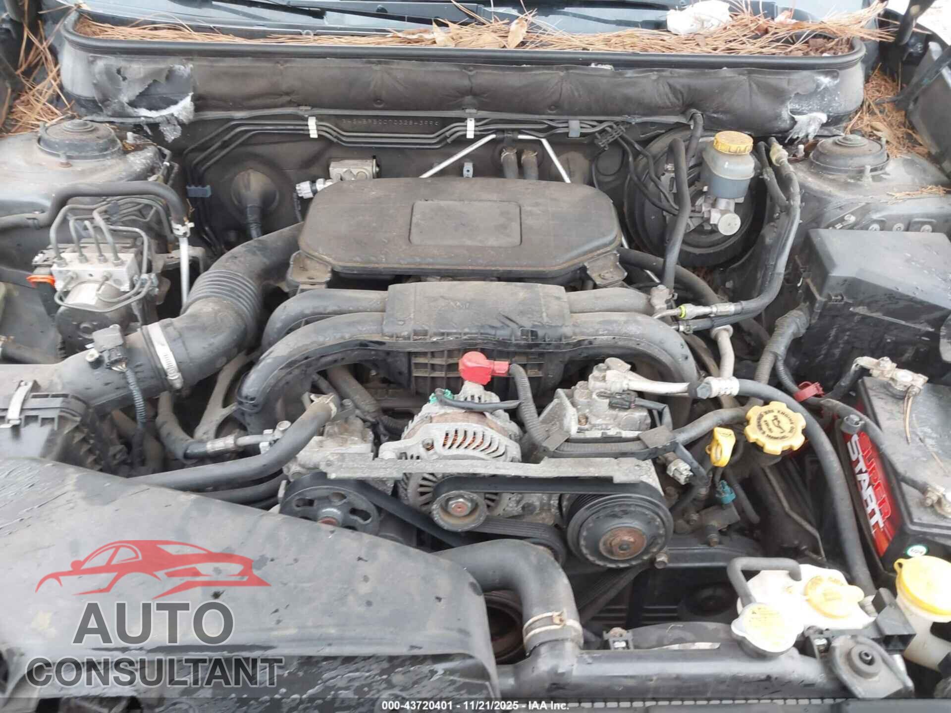 SUBARU OUTBACK 2012 - 4S4BRBCC7C3284399