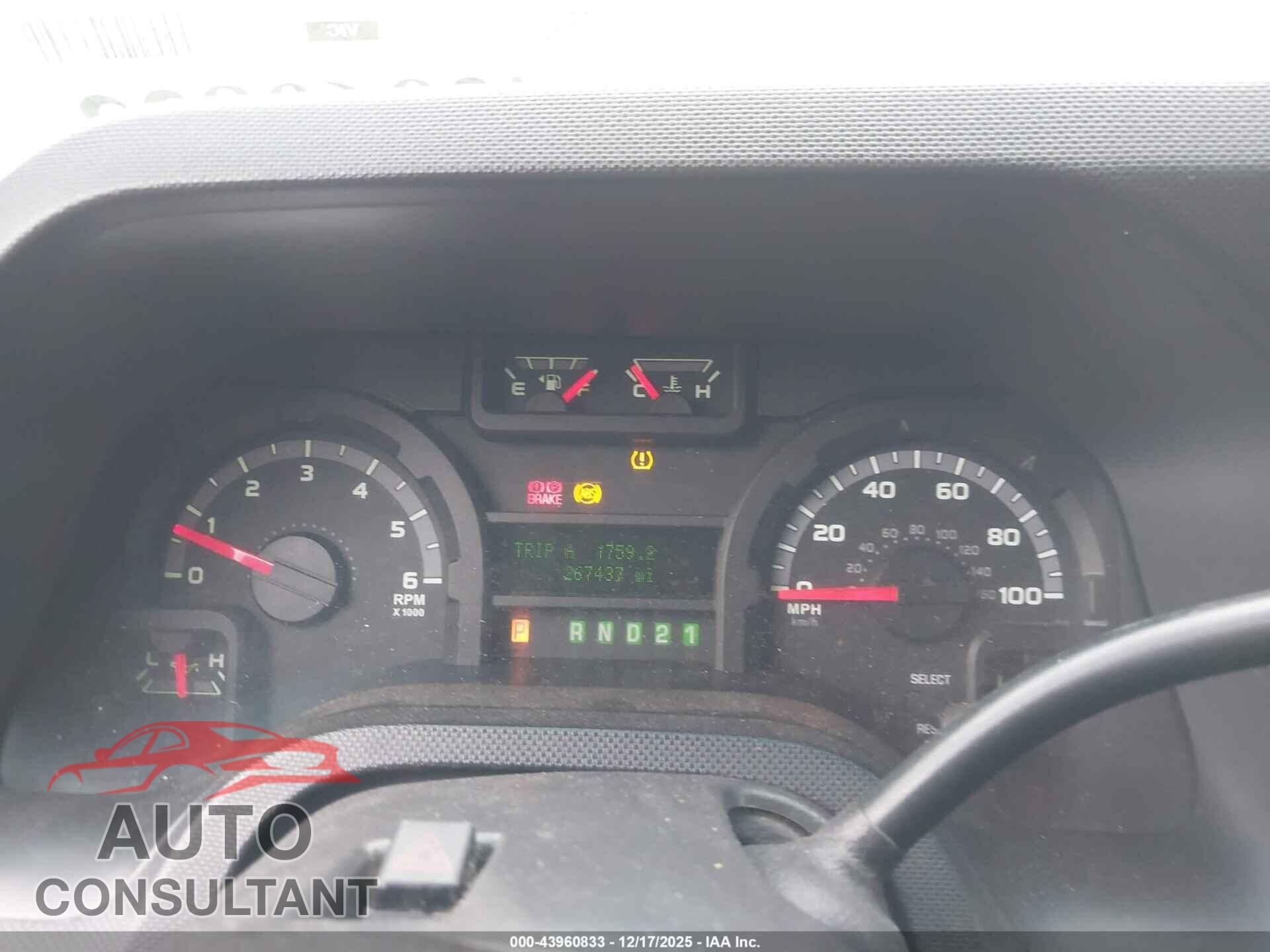 FORD E-150 2010 - 1FTNE1EL5ADA64495