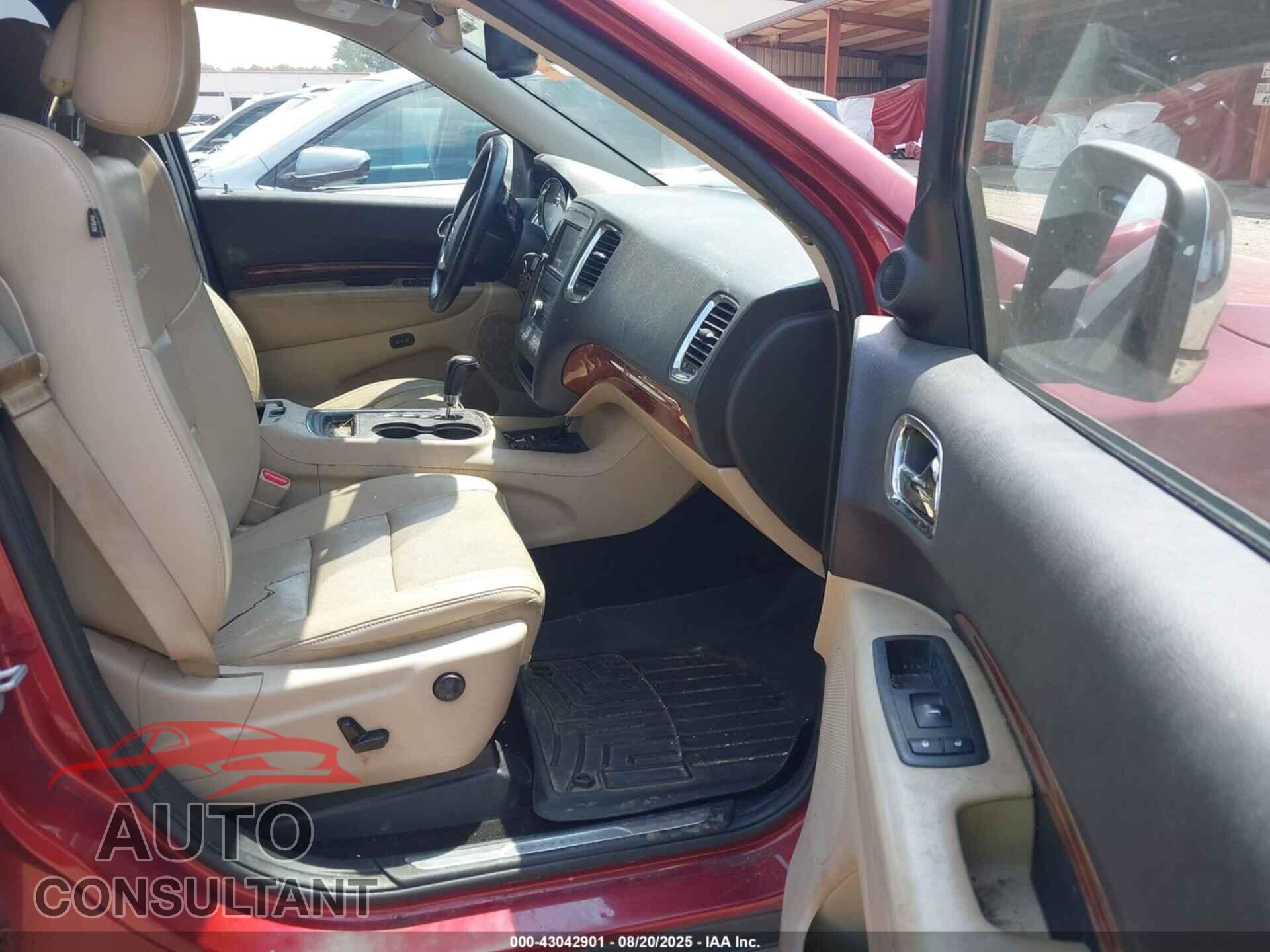 DODGE DURANGO 2013 - 1C4RDHEG3DC687589