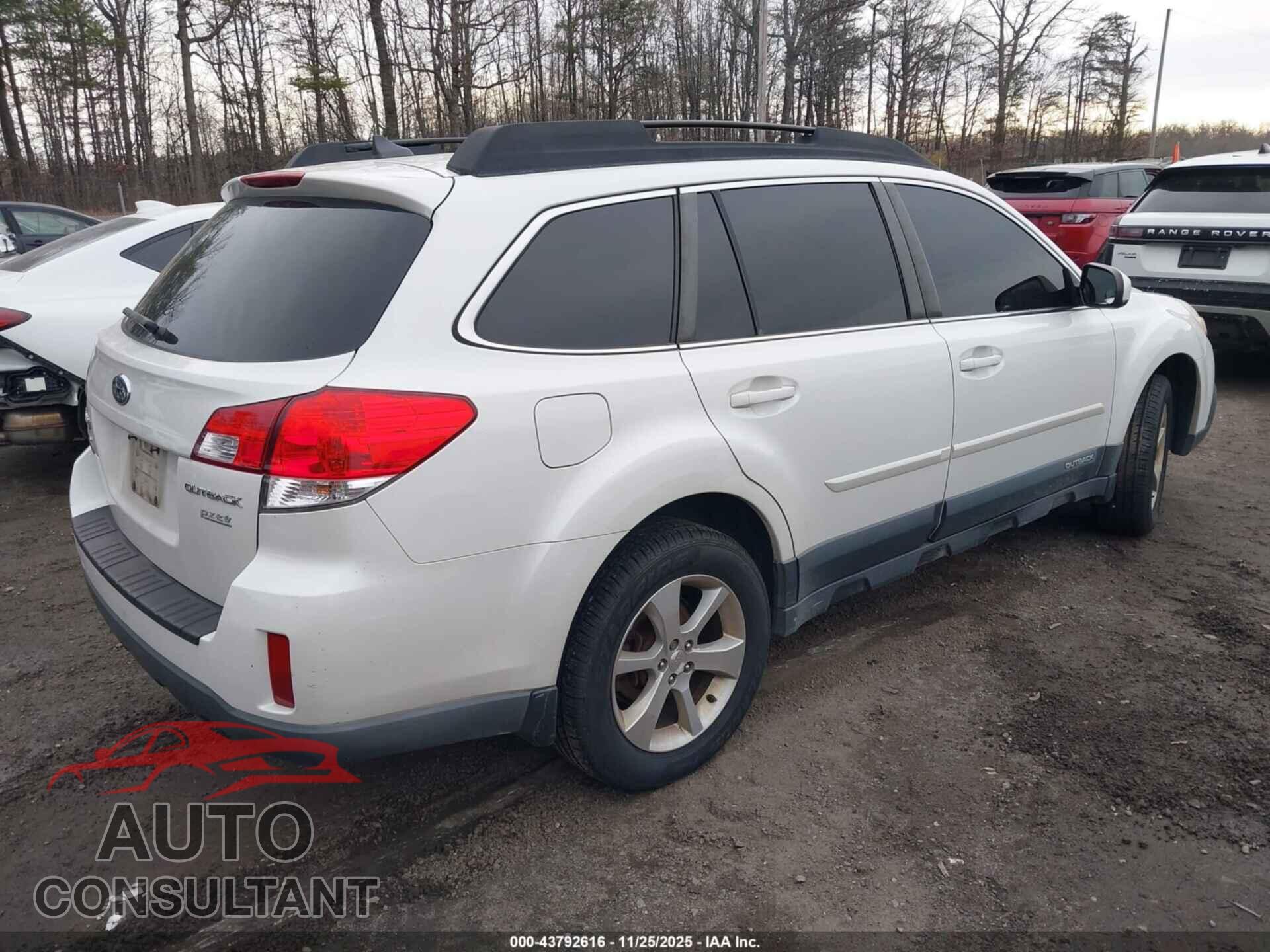 SUBARU OUTBACK 2013 - 4S4BRBLC3D3276169