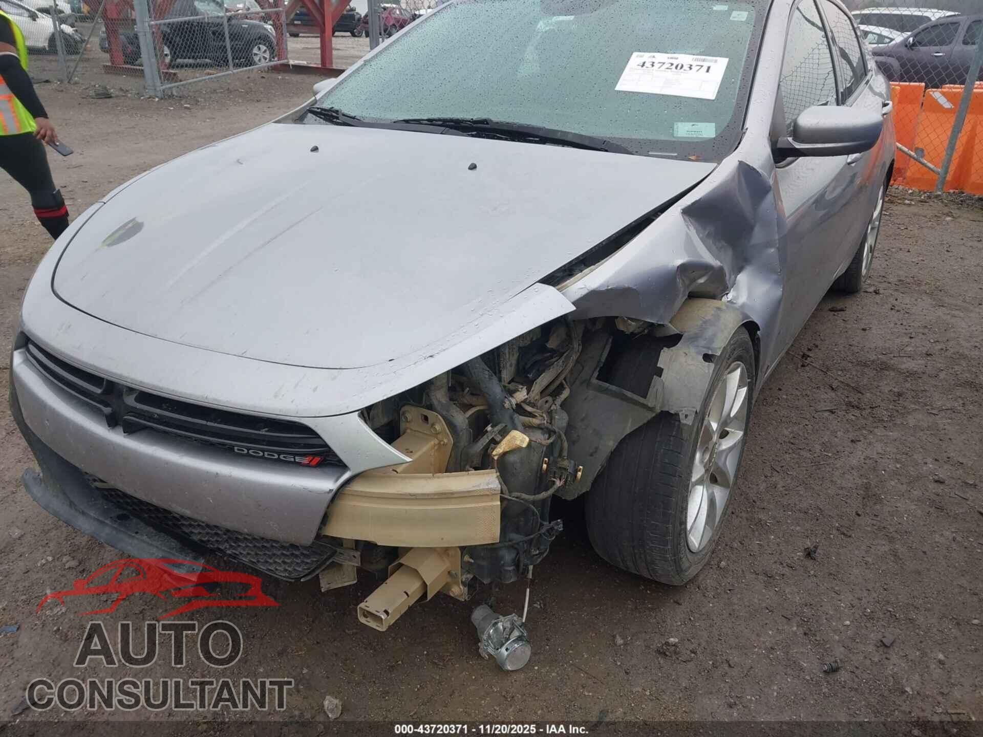 DODGE DART 2014 - 1C3CDFBB8ED701778