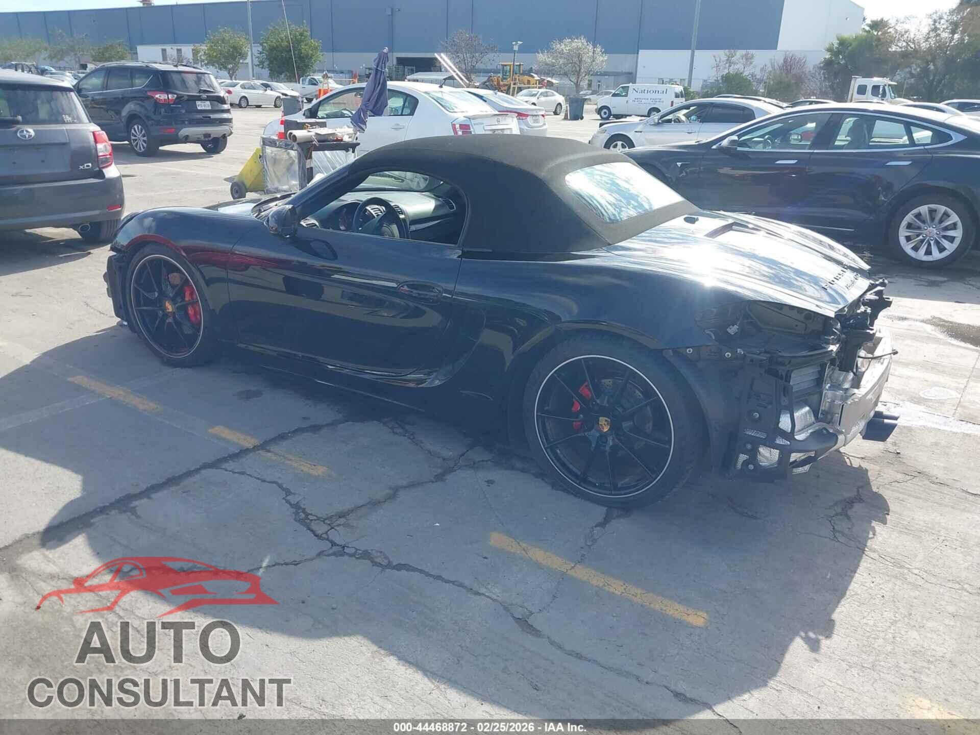 PORSCHE BOXSTER 2015 - WP0CB2A81FS140384