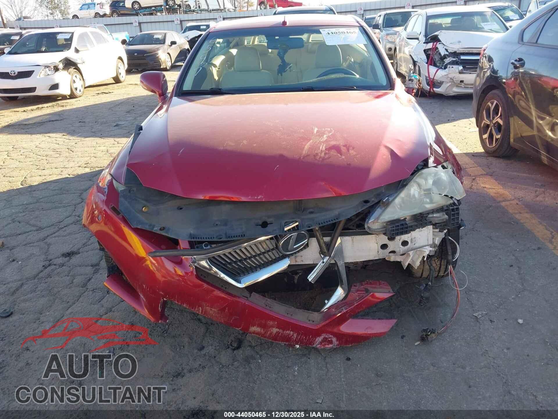 LEXUS IS 250C 2010 - JTHFF2C26A2506597