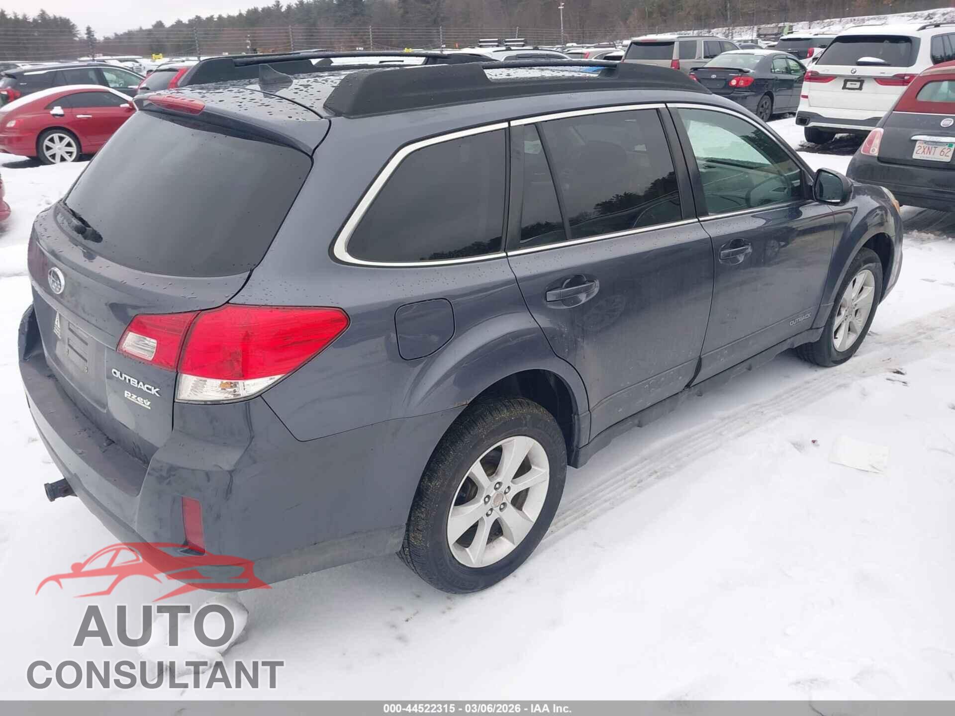 SUBARU OUTBACK 2014 - 4S4BRBCC4E3221294