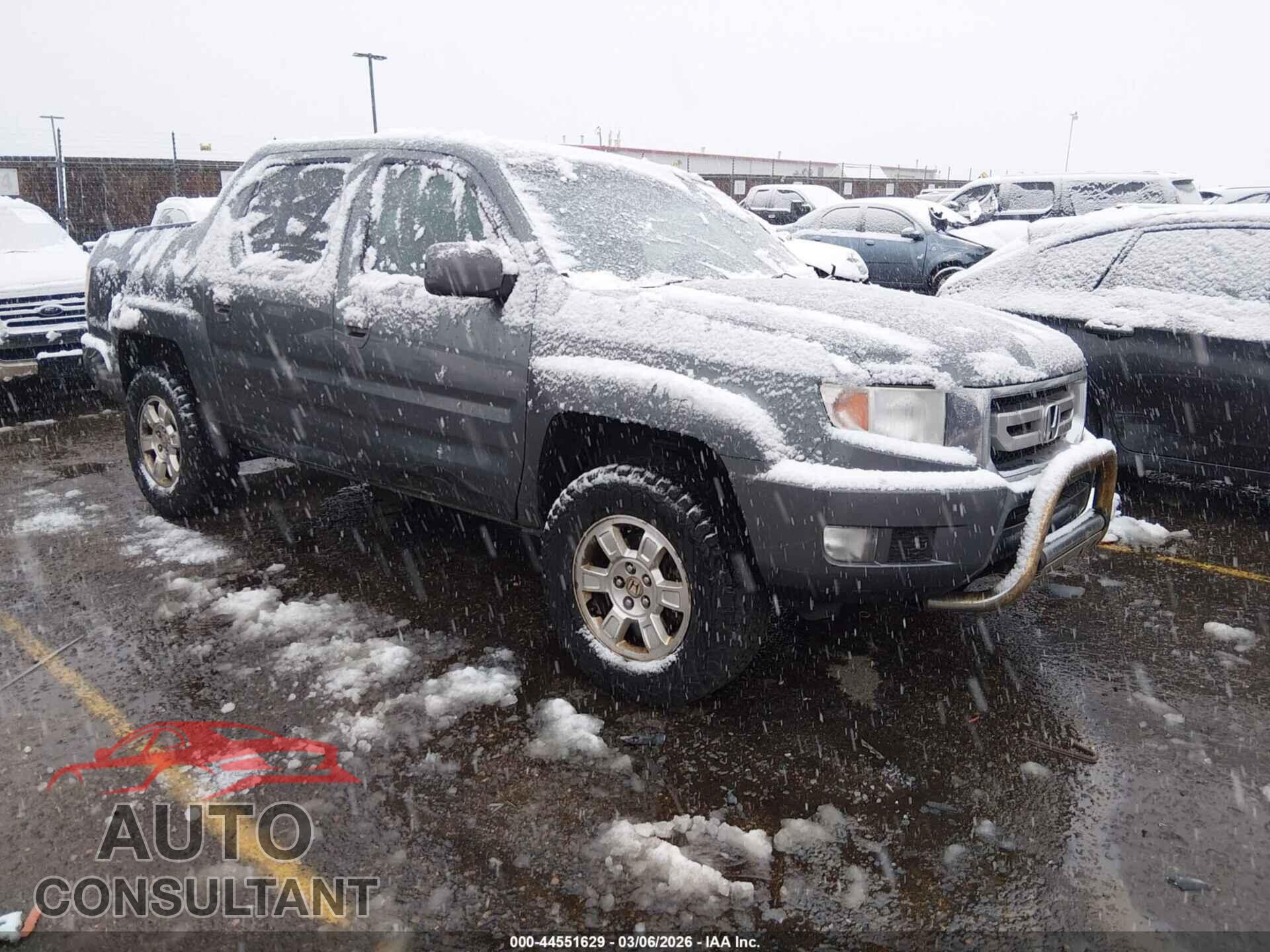 HONDA RIDGELINE 2011 - 5FPYK1F40BB007541