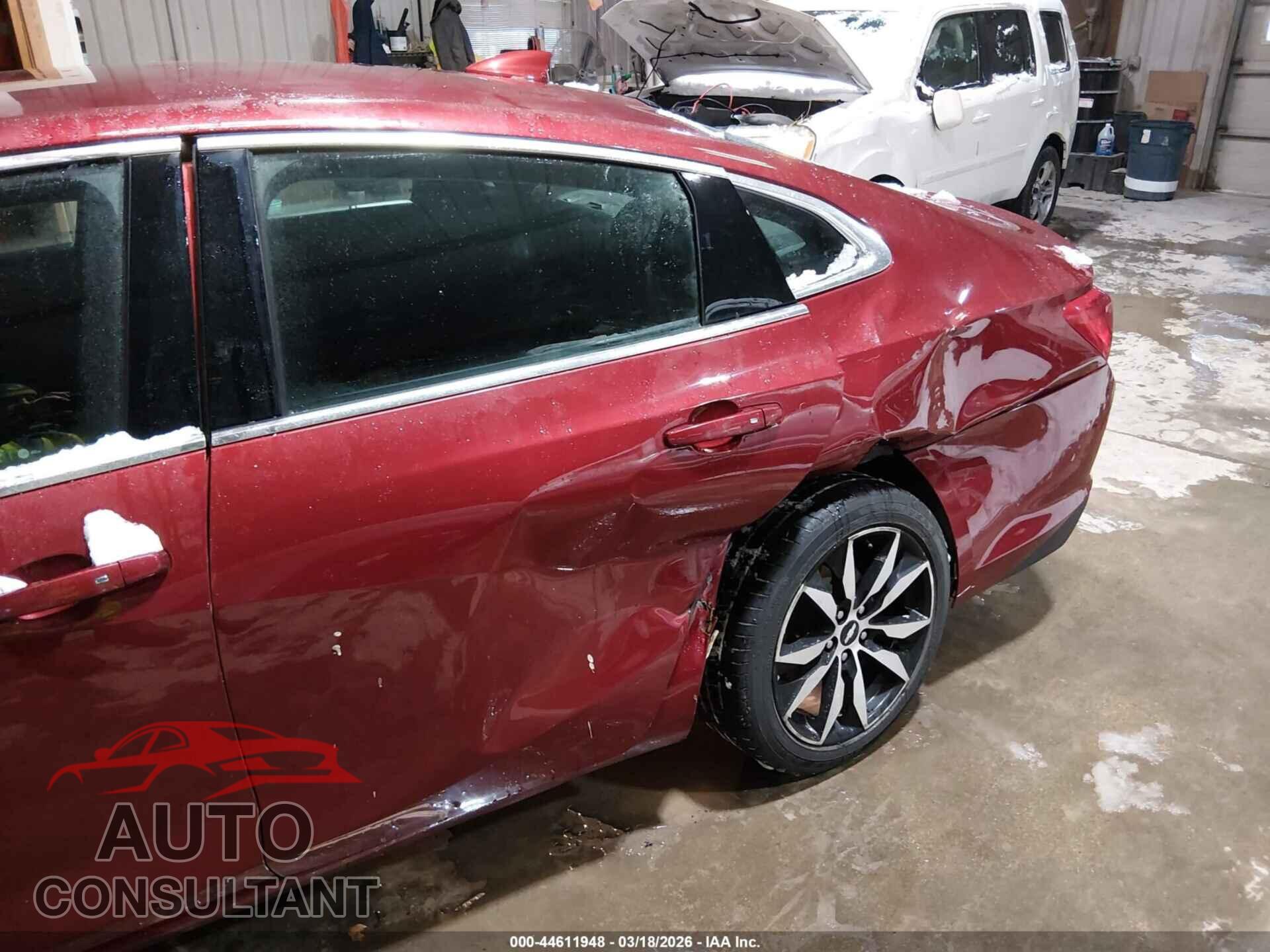 CHEVROLET MALIBU 2017 - 1G1ZE5STXHF283473