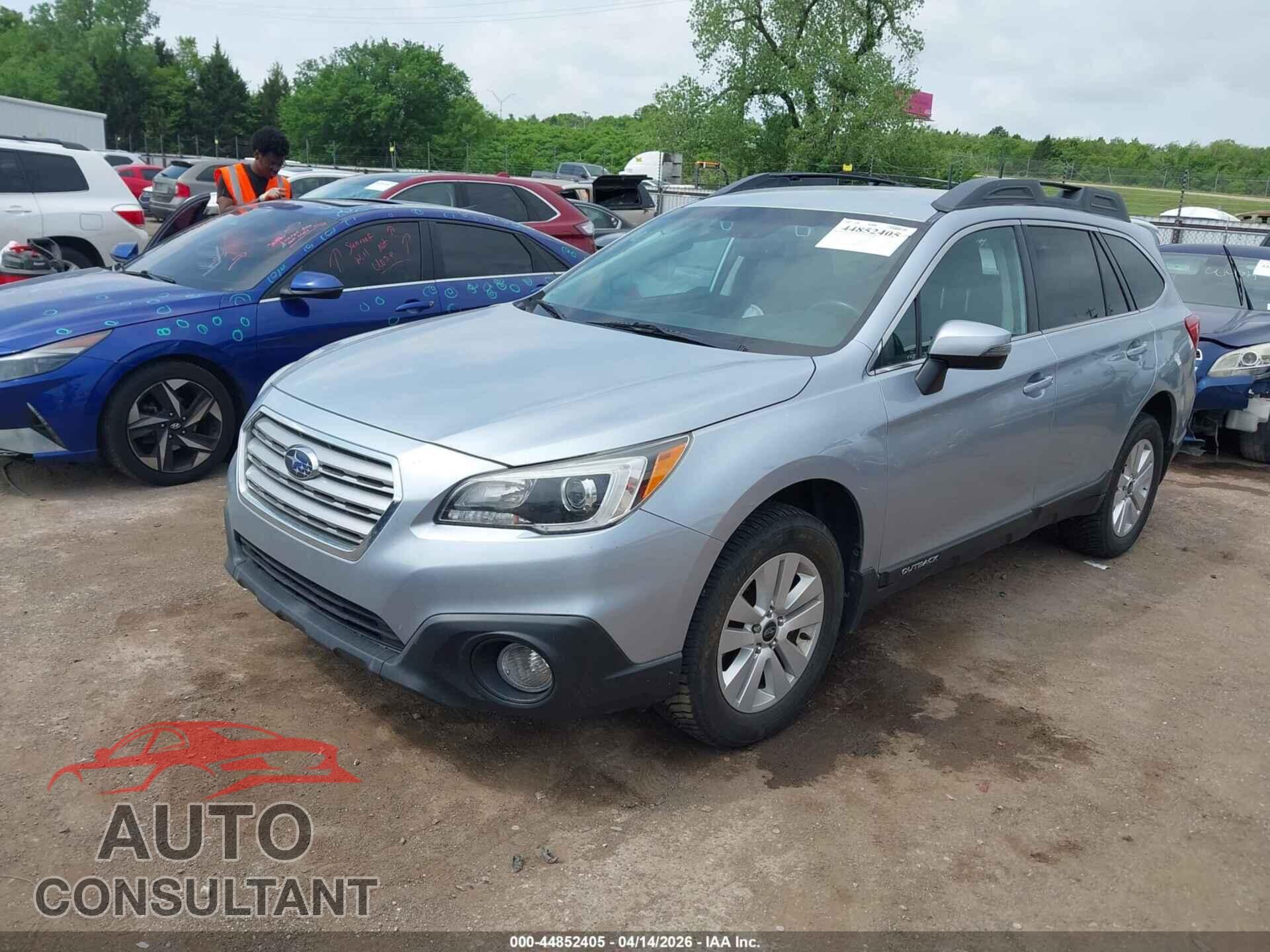 SUBARU OUTBACK 2016 - 4S4BSBFC8G3214061