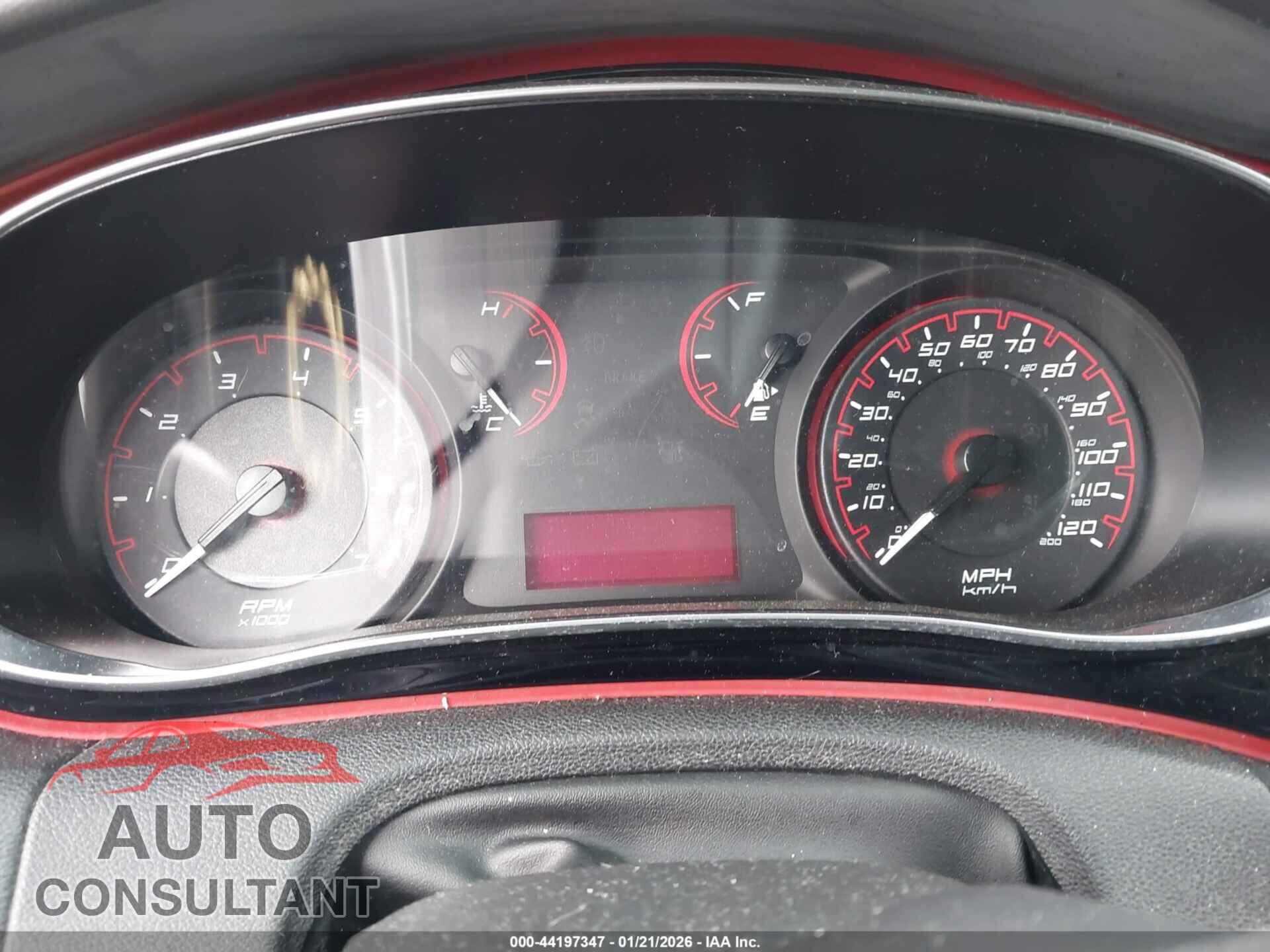 DODGE DART 2015 - 1C3CDFBB3FD285950