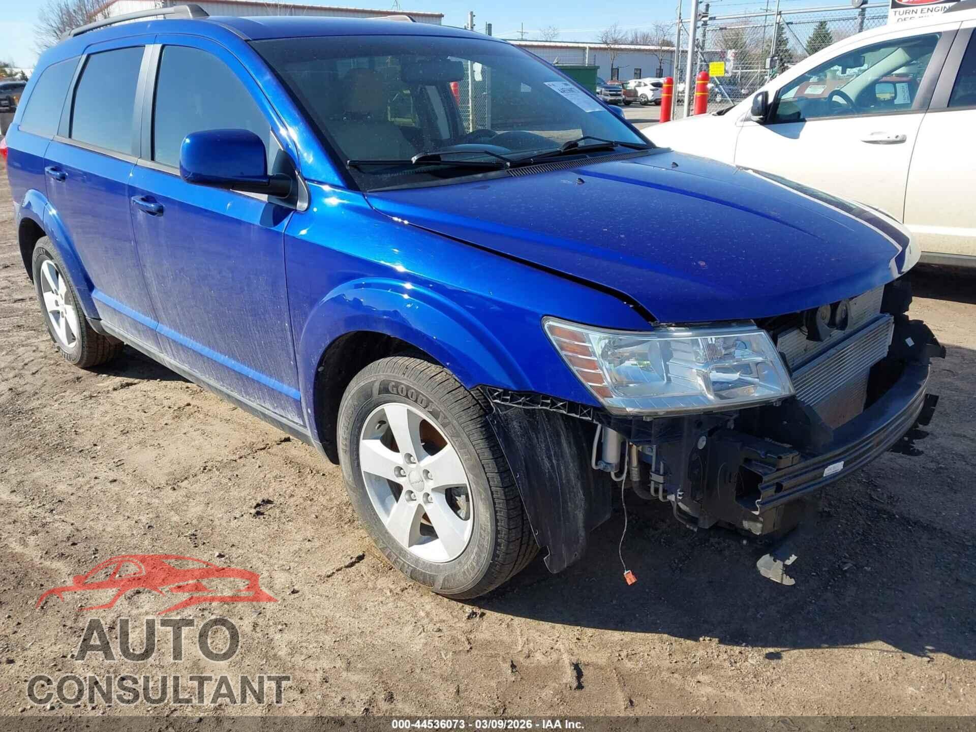 DODGE JOURNEY 2012 - 3C4PDCBBXCT367708