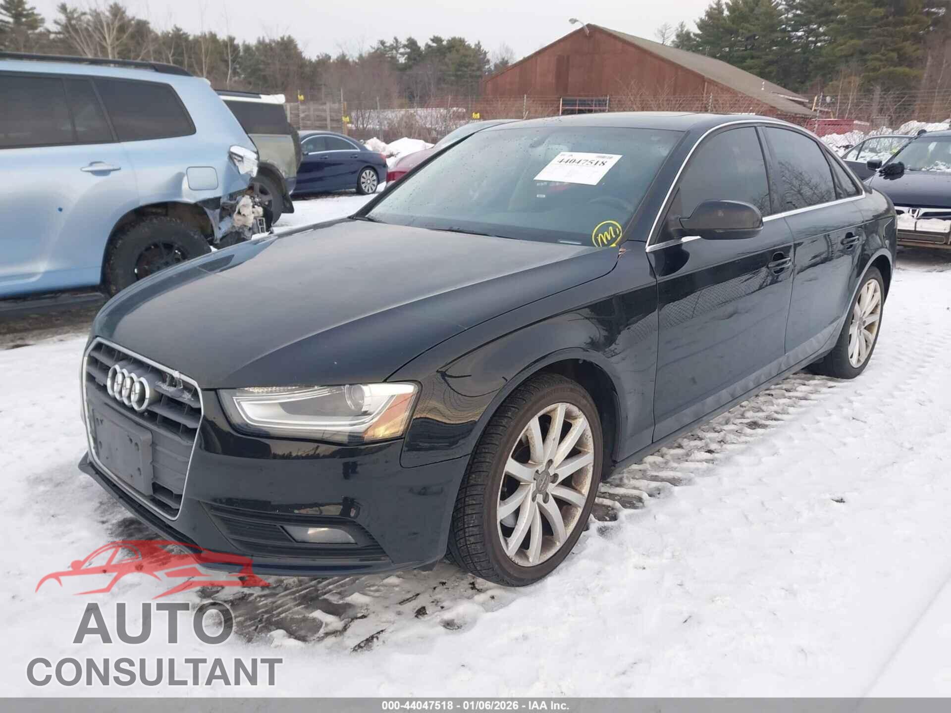 AUDI A4 2013 - WAUFFAFL3DN047027