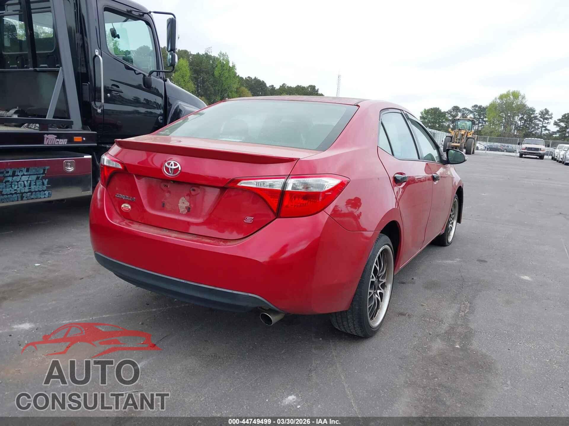 TOYOTA COROLLA 2014 - 2T1BURHE2EC092792