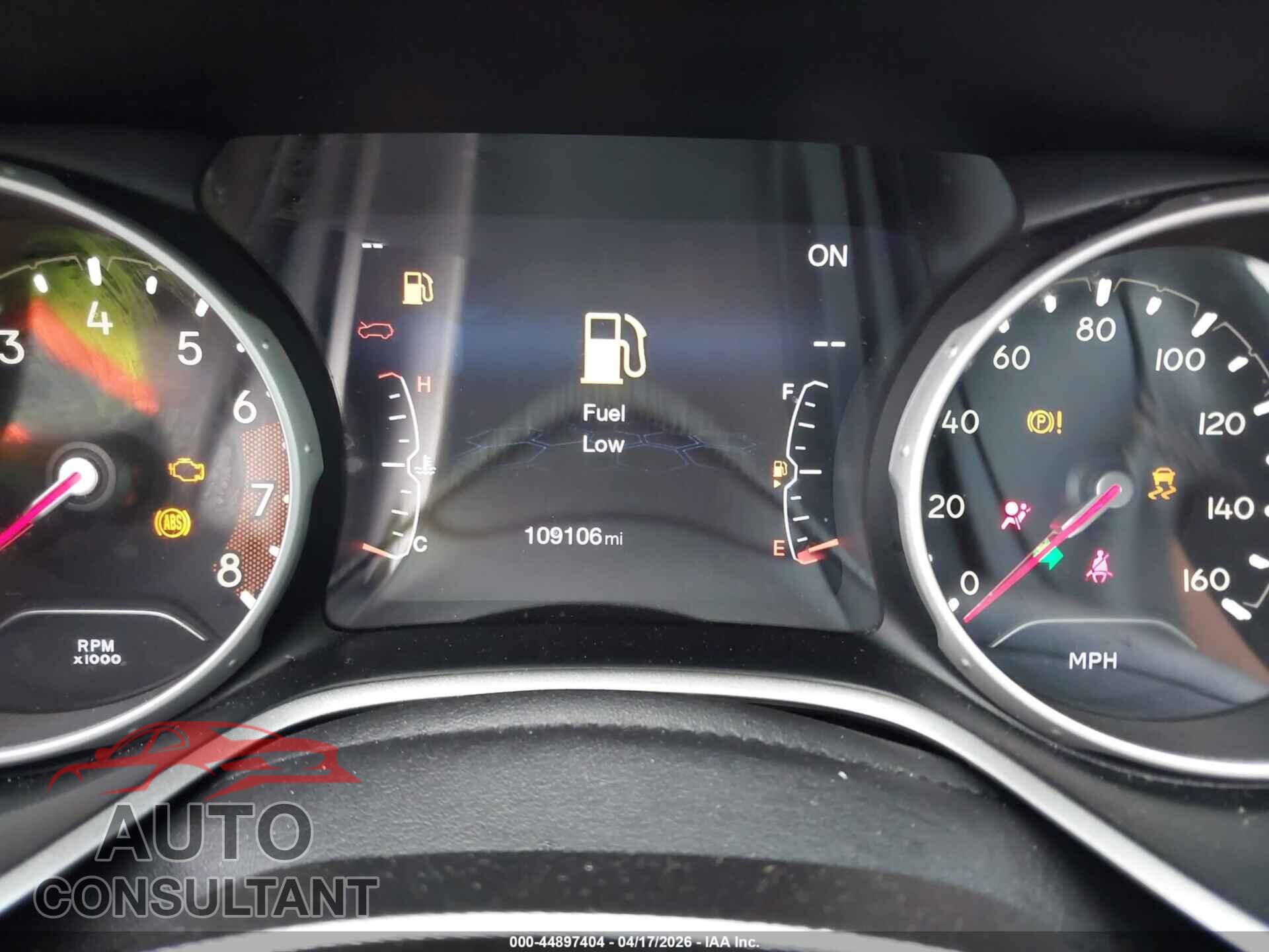 JEEP NEW COMPASS 2017 - 3C4NJCBB1HT669461