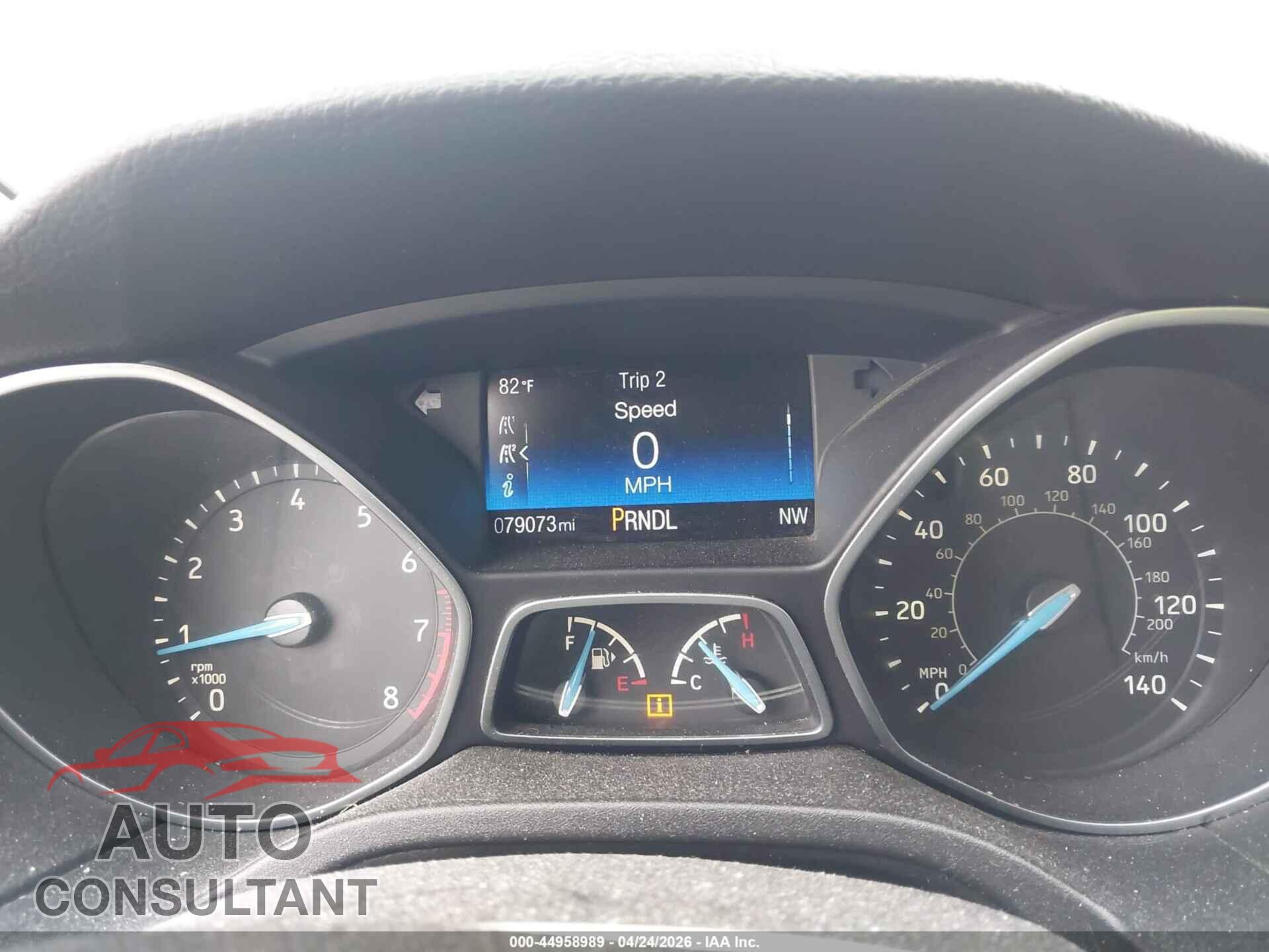 FORD FOCUS 2017 - 1FADP3K29HL258868