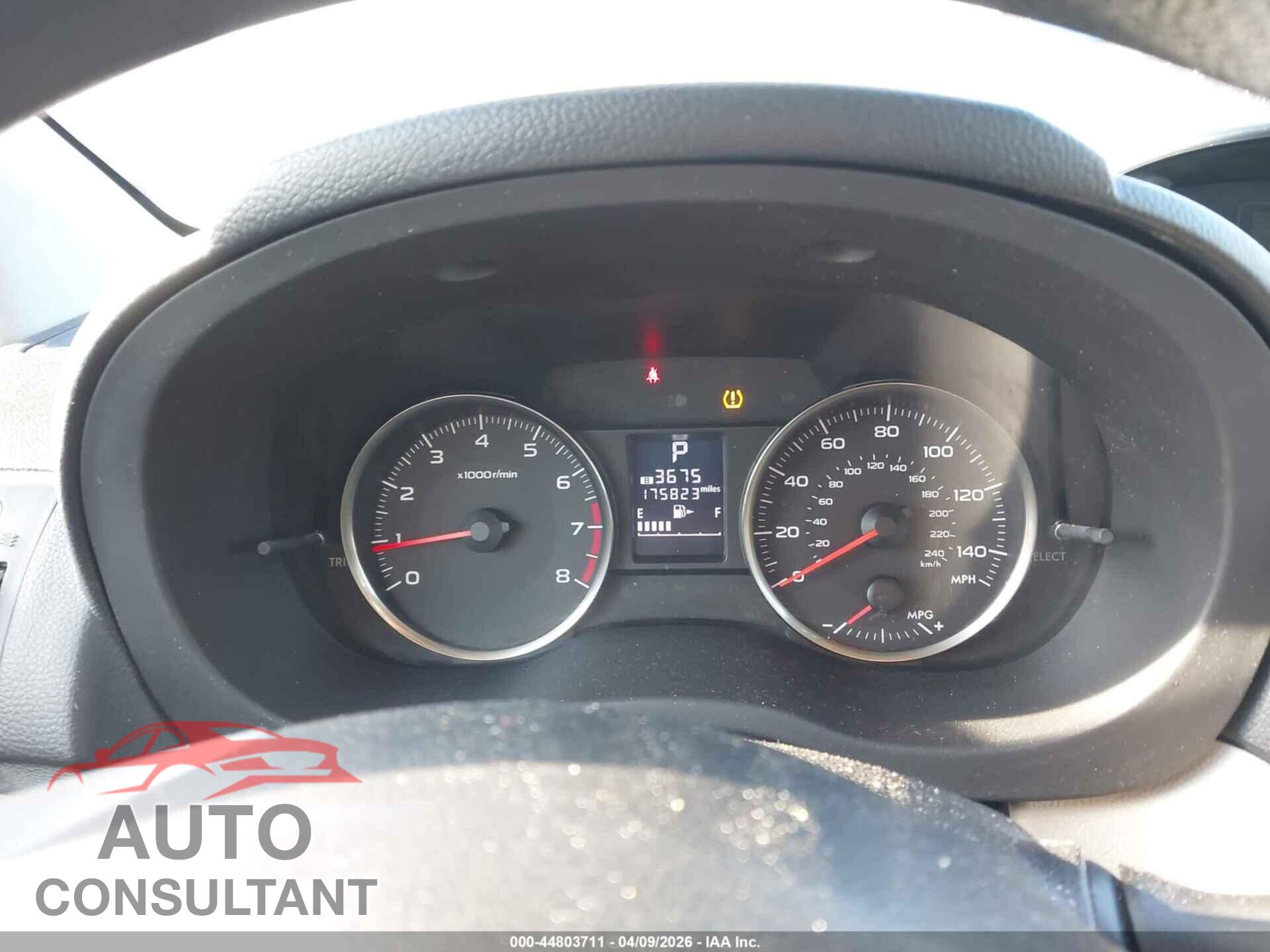SUBARU IMPREZA 2015 - JF1GPAC63FH257234