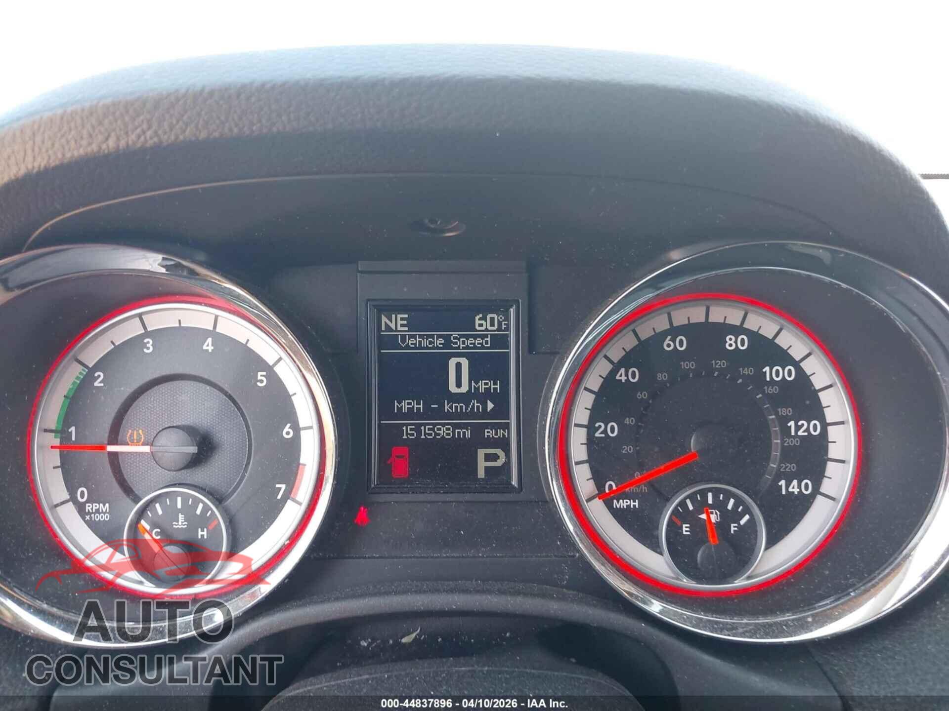 DODGE DURANGO 2012 - 1C4RDJAG4CC301788